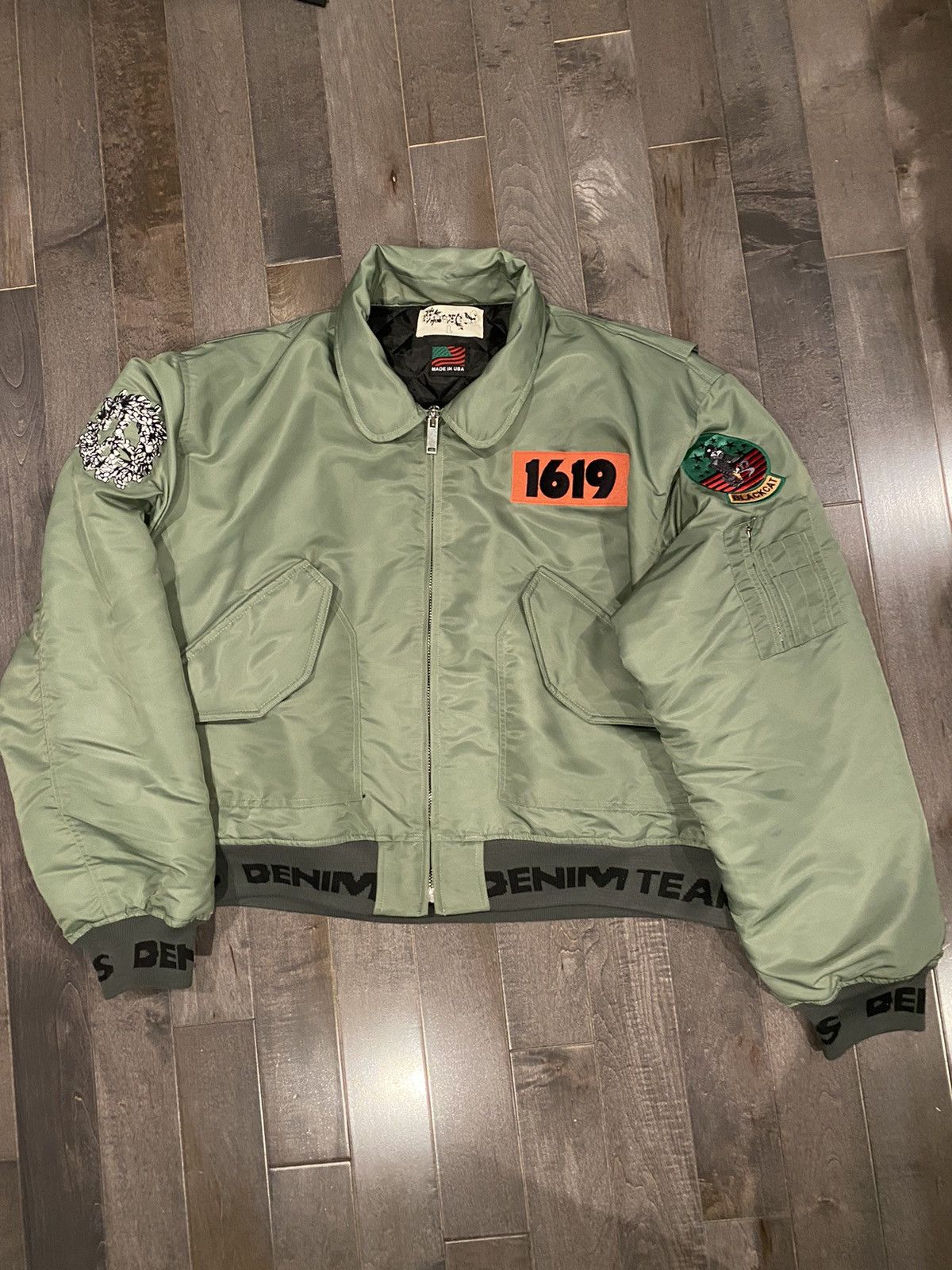 DENIM TEARS Denim Tears “Trans Atlantic Flight Jacket” | Grailed