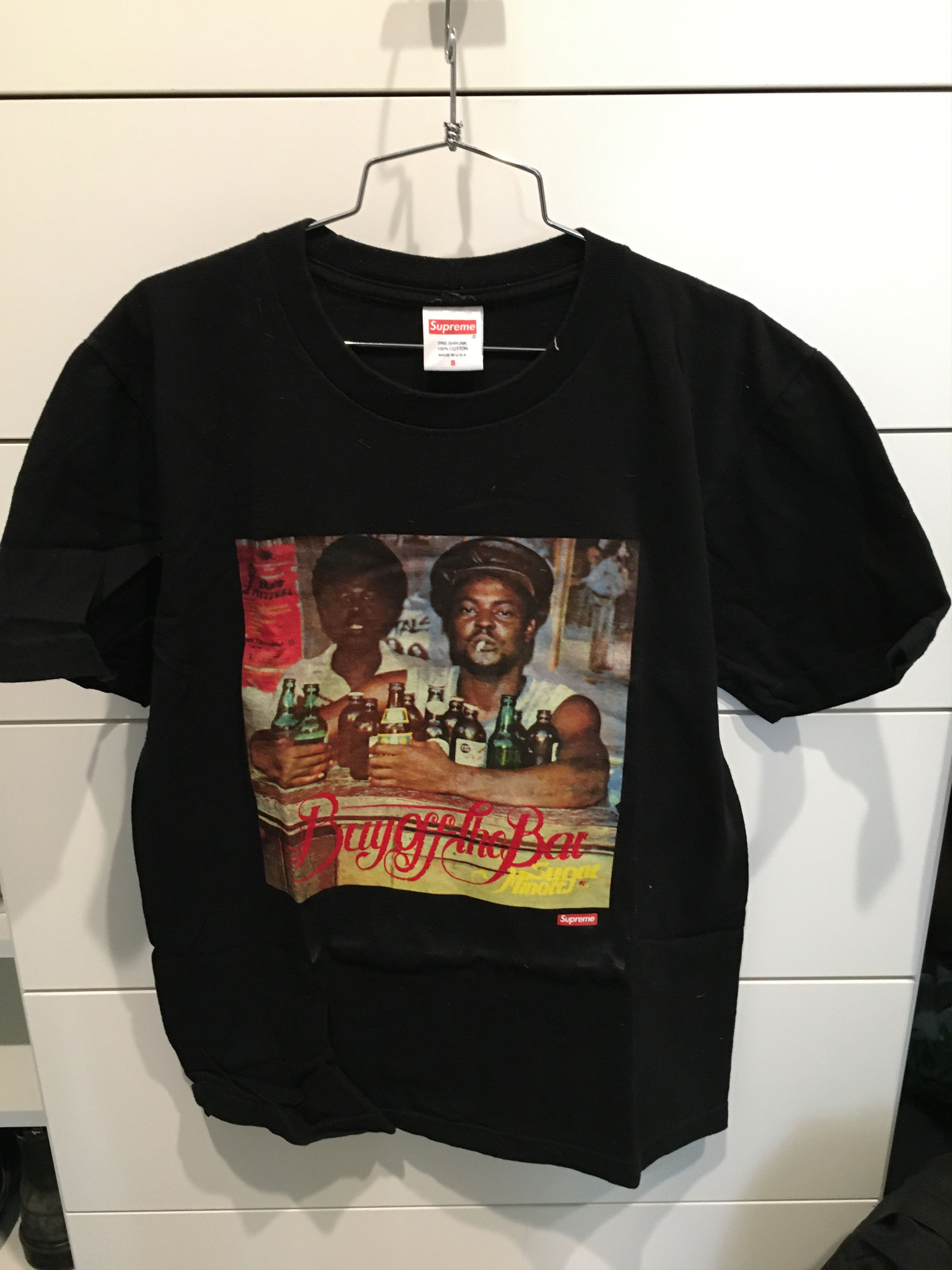 Supreme Wilfred Limonius Super Supreme Tee Black Men's - SS17 - US