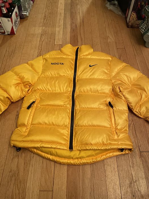 Nike nocta jacket online yellow