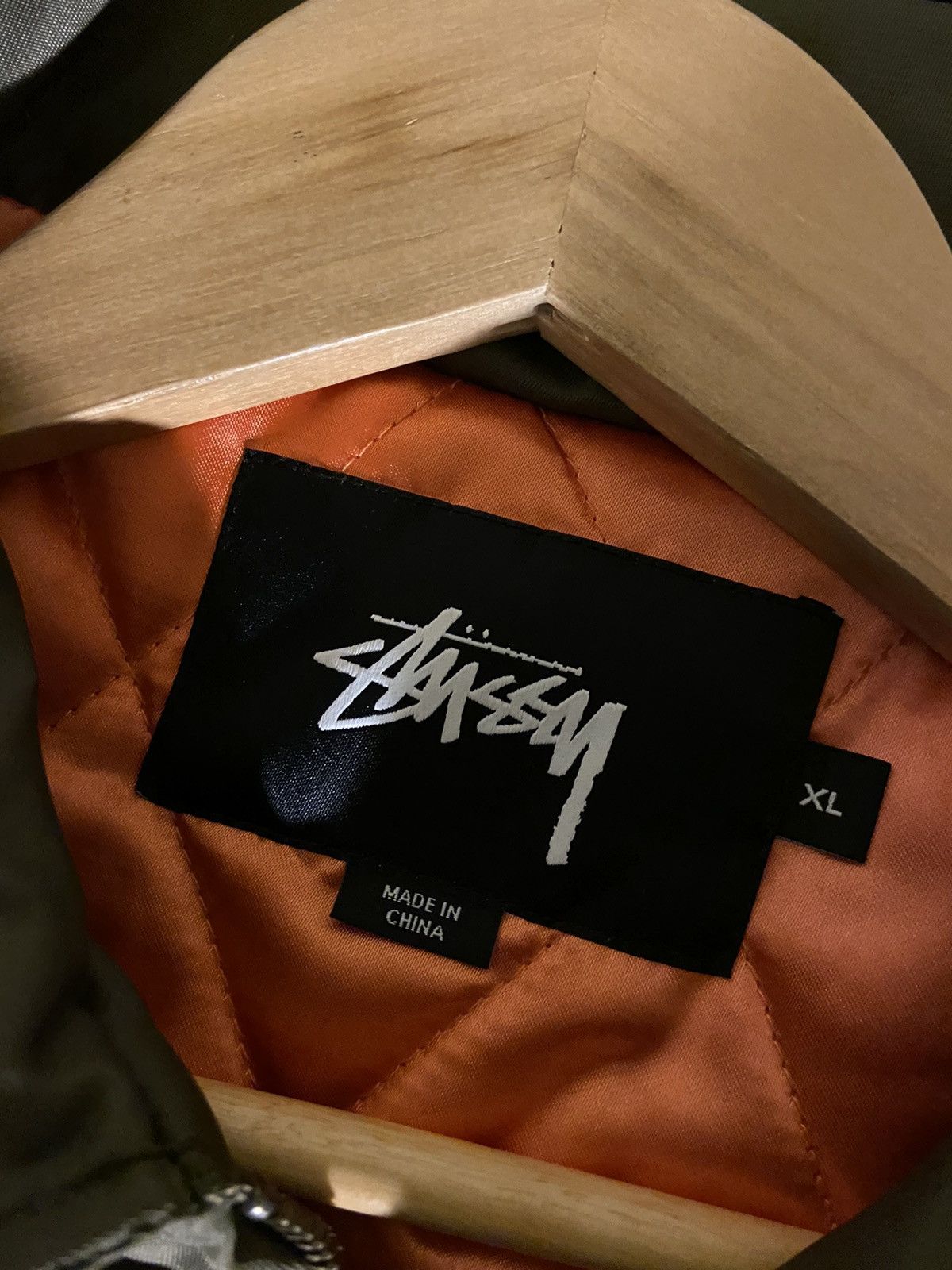 Stussy Stussy Green Bomber jacket size XL Size US XL / EU 56 / 4 - 3 Thumbnail