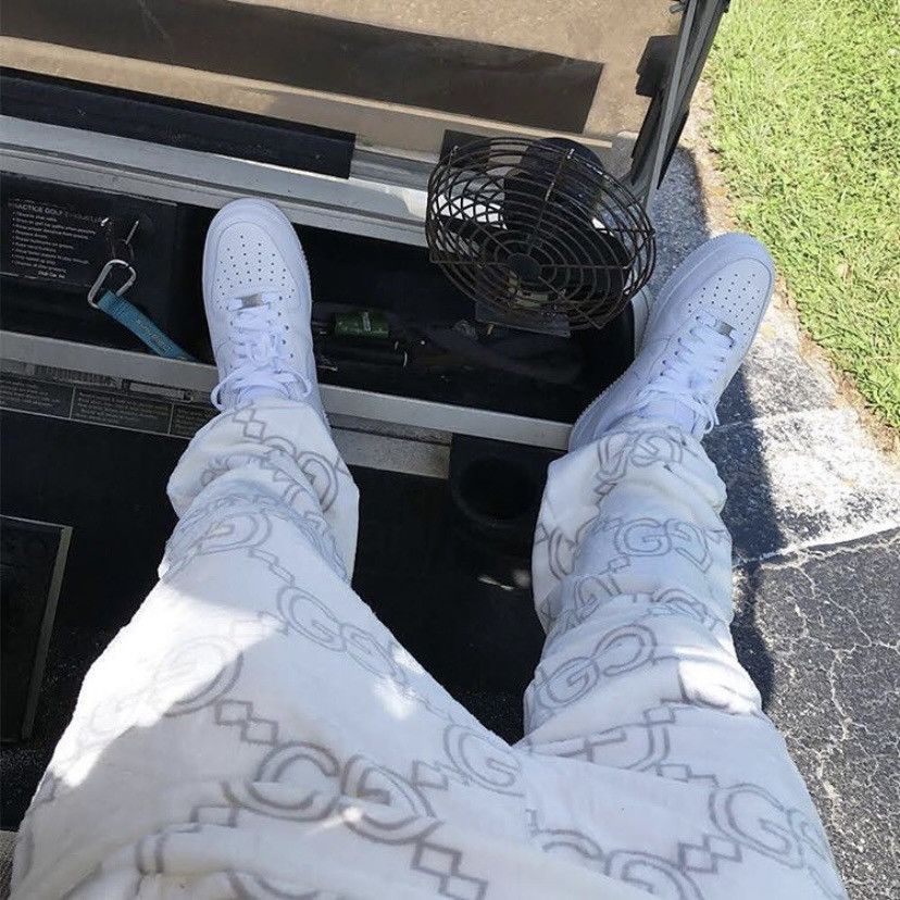 Other tsuwoop cozy pants S white x grey NEW Size US 28 / EU 44 - 2 Thumbnail