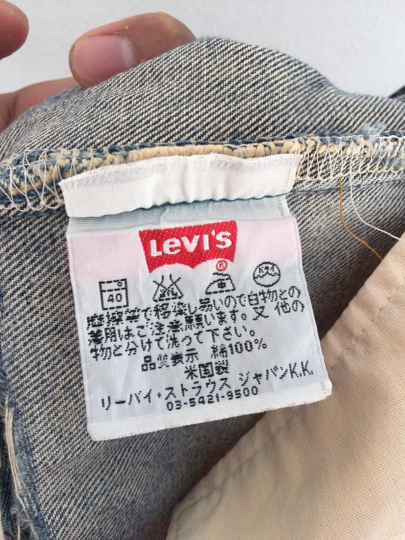 Japanese Brand × Levi's Vintage Clothing × Vintage Vintage Levis 90s Travis Scott Fashion Se Denim Distressed Size US 27 - 13 Thumbnail