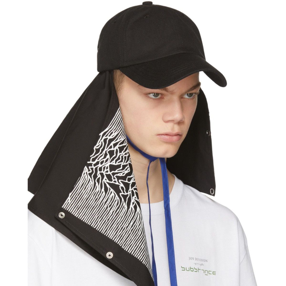 Raf Simons X Joy Division Baseball Cap In Black | ModeSens