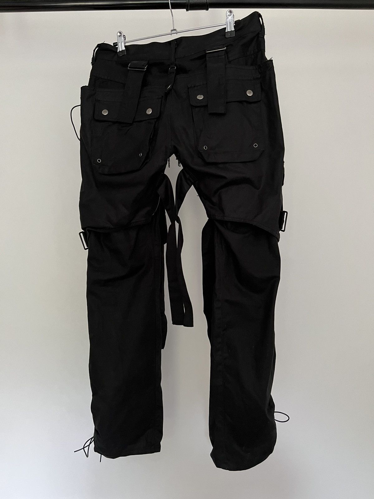 Buffalo Bobs Parachute Tactical Black Bondage Trousers Pants