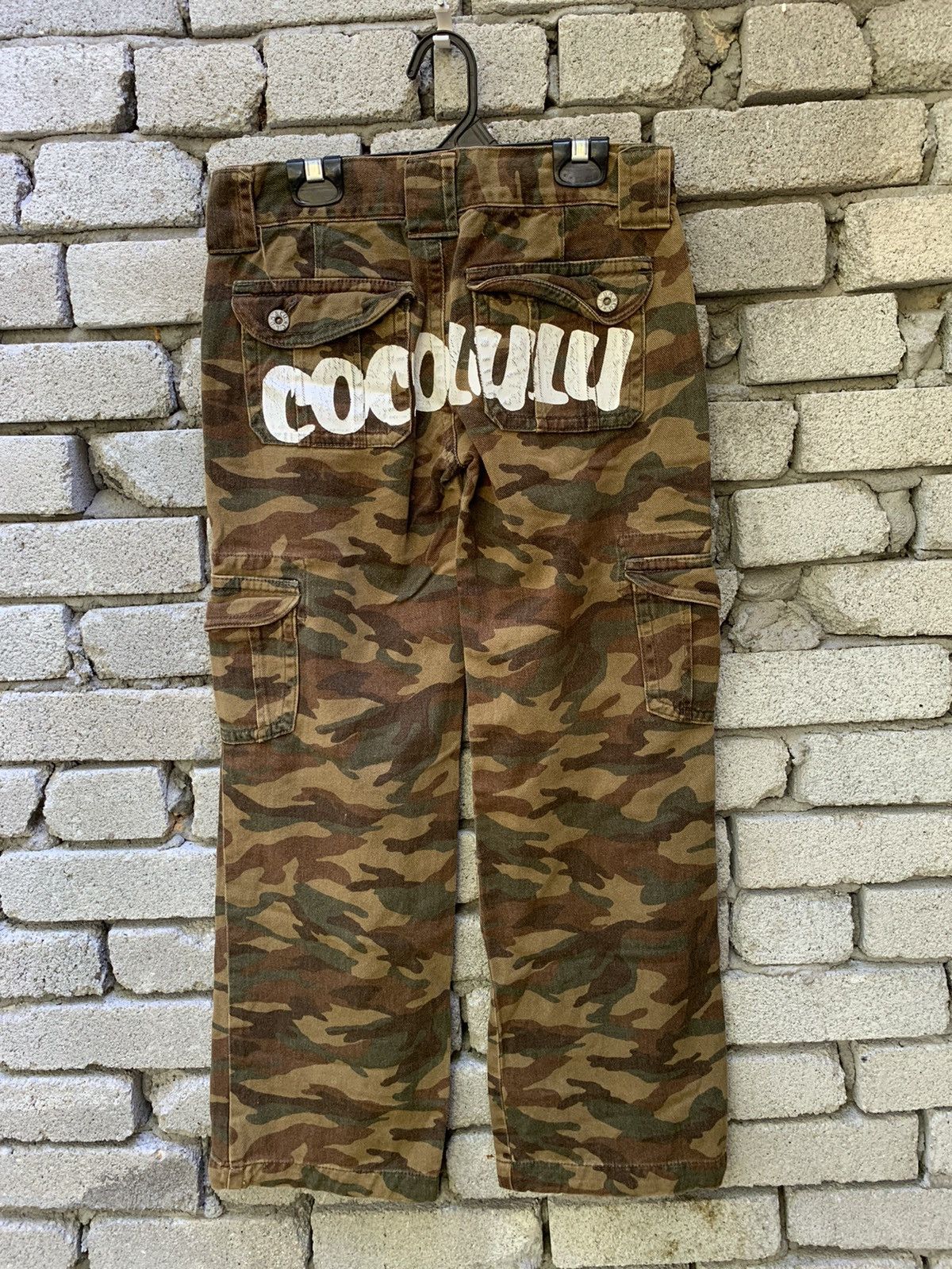 Japanese Brand Coco Lulu Camouflage Cargo Pants Size US 28 / EU 44 - 4 Thumbnail