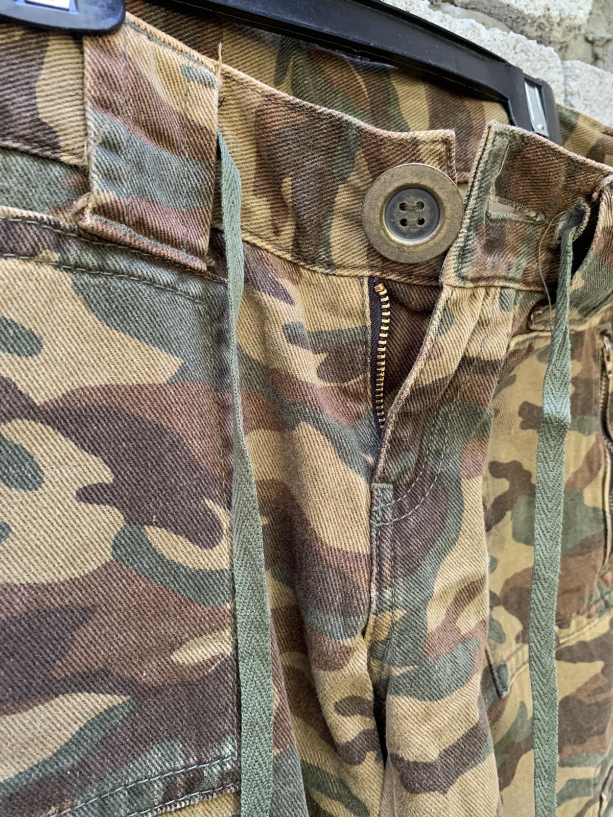 Japanese Brand Coco Lulu Camouflage Cargo Pants Size US 28 / EU 44 - 9 Thumbnail