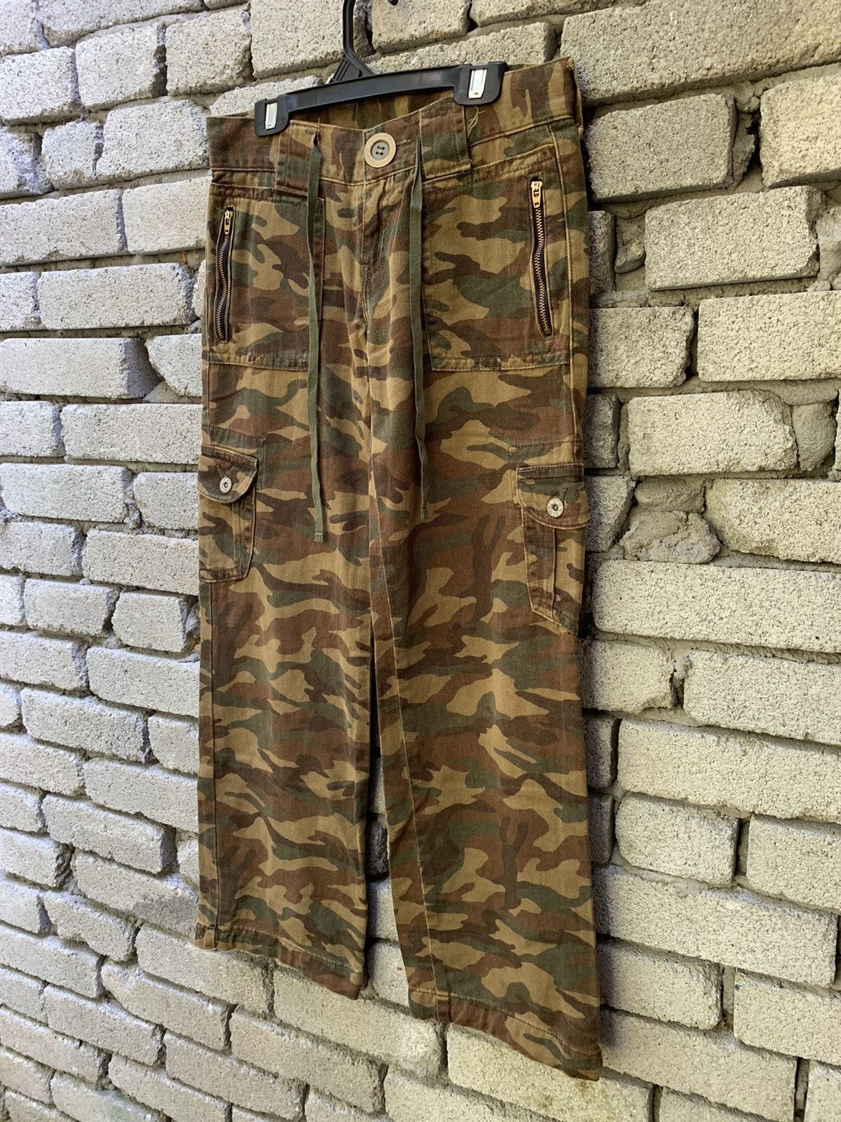 Japanese Brand Coco Lulu Camouflage Cargo Pants Size US 28 / EU 44 - 3 Thumbnail