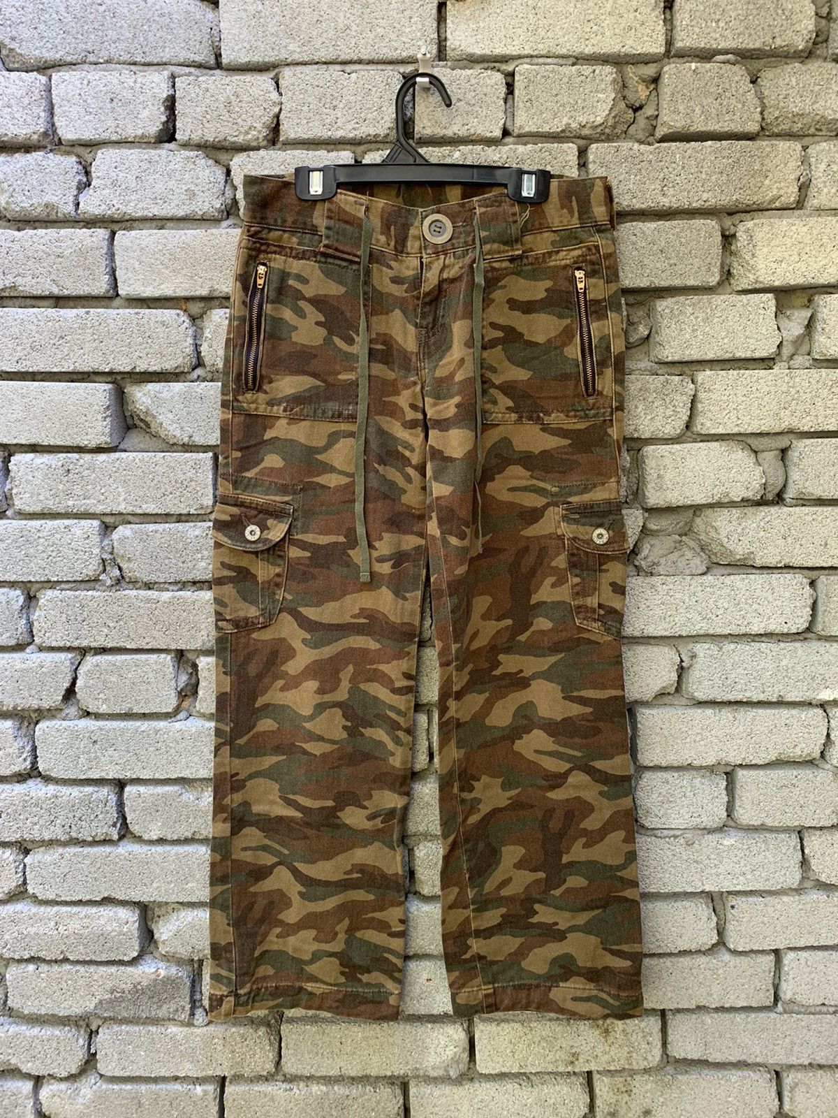 Japanese Brand Coco Lulu Camouflage Cargo Pants Size US 28 / EU 44 - 1 Thumbnail