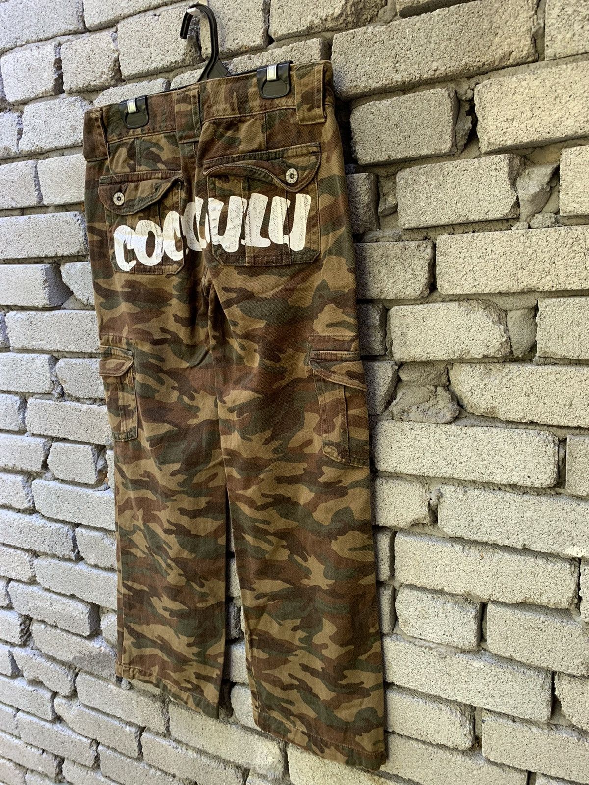 Japanese Brand Coco Lulu Camouflage Cargo Pants Size US 28 / EU 44 - 5 Thumbnail