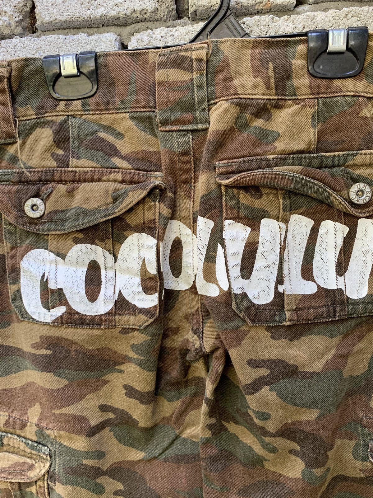 Japanese Brand Coco Lulu Camouflage Cargo Pants Size US 28 / EU 44 - 7 Thumbnail