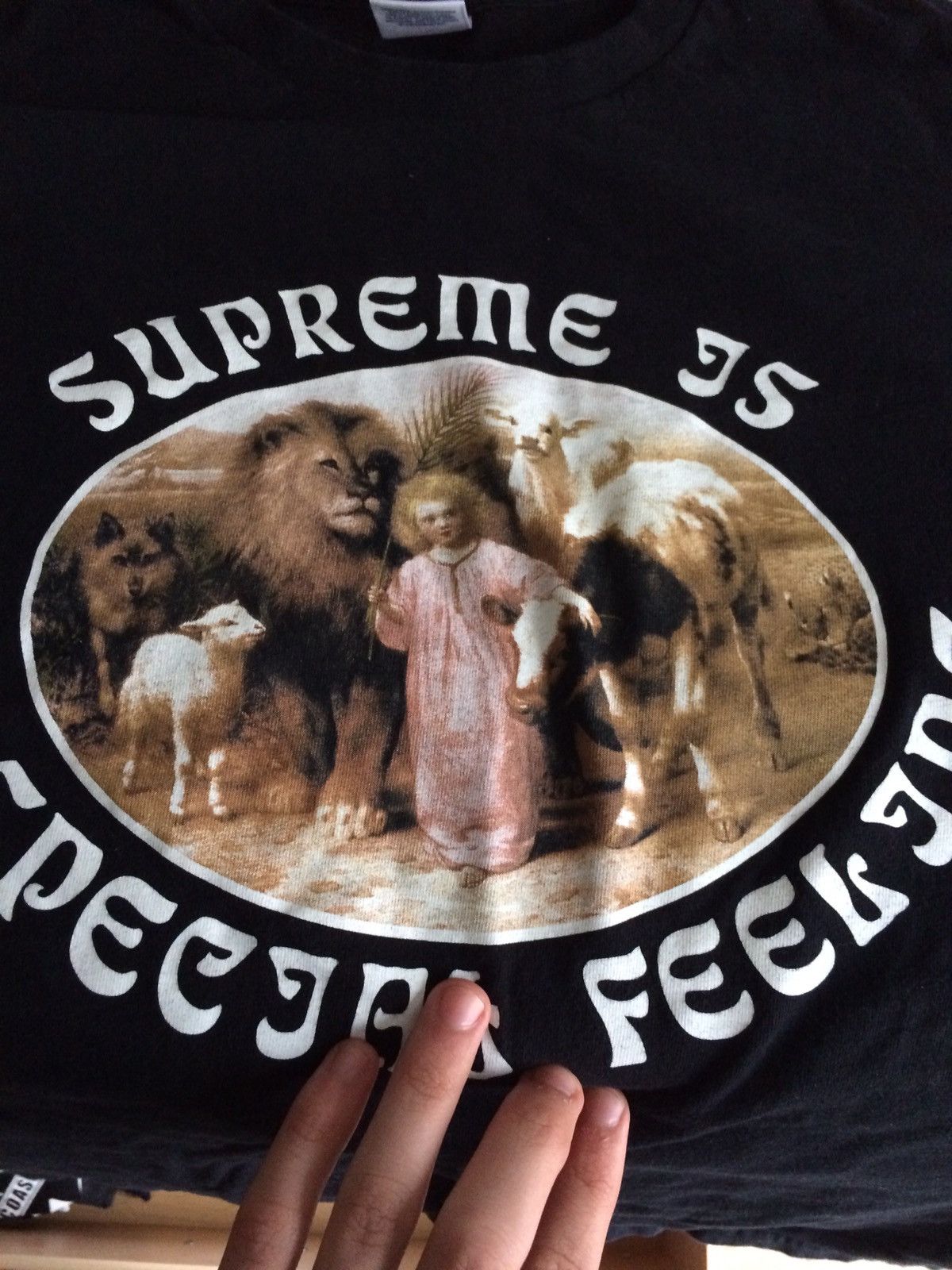 Supreme feeling tee sale