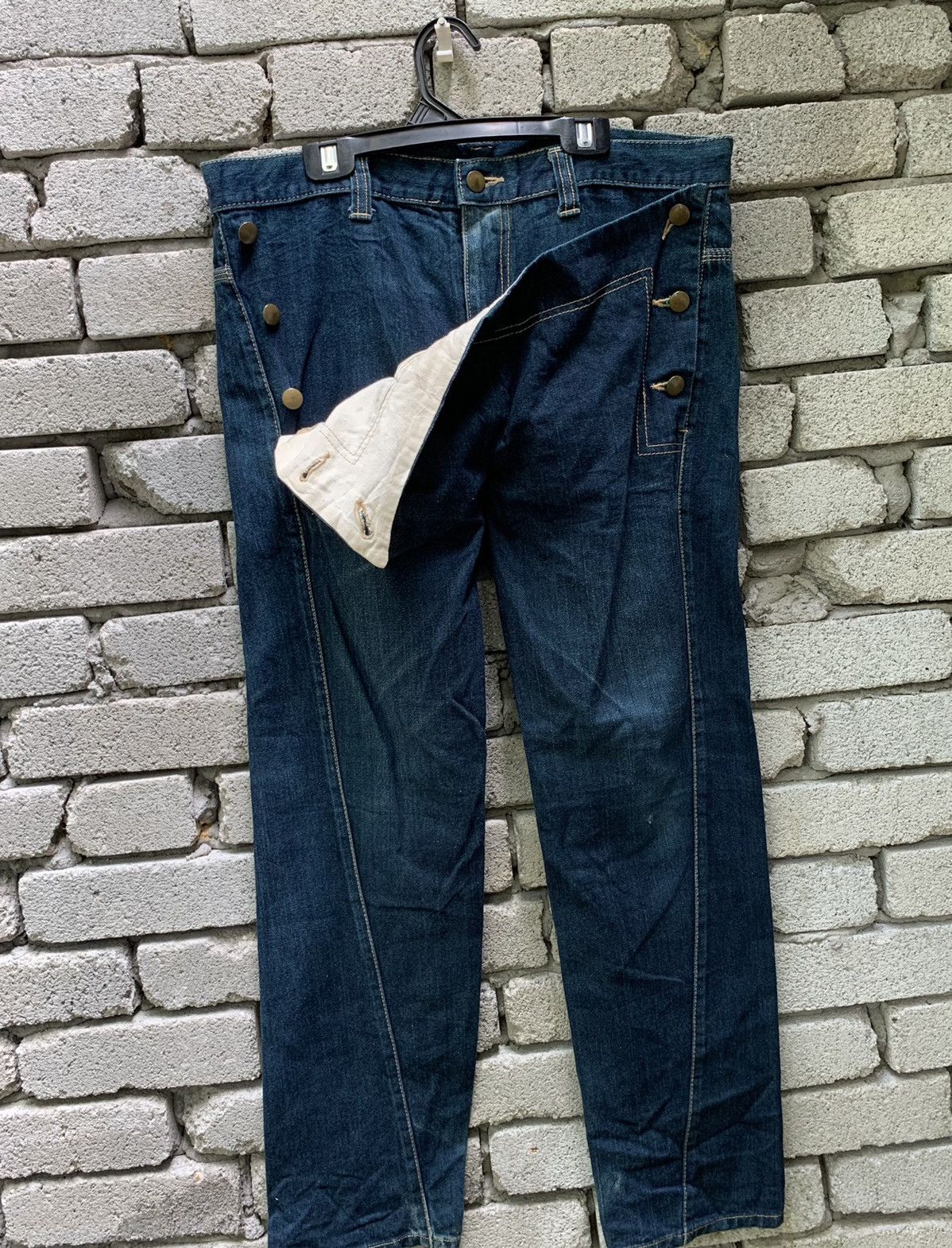 Japanese Brand Japanese brand denim pants Size US 34 / EU 50 - 10 Thumbnail