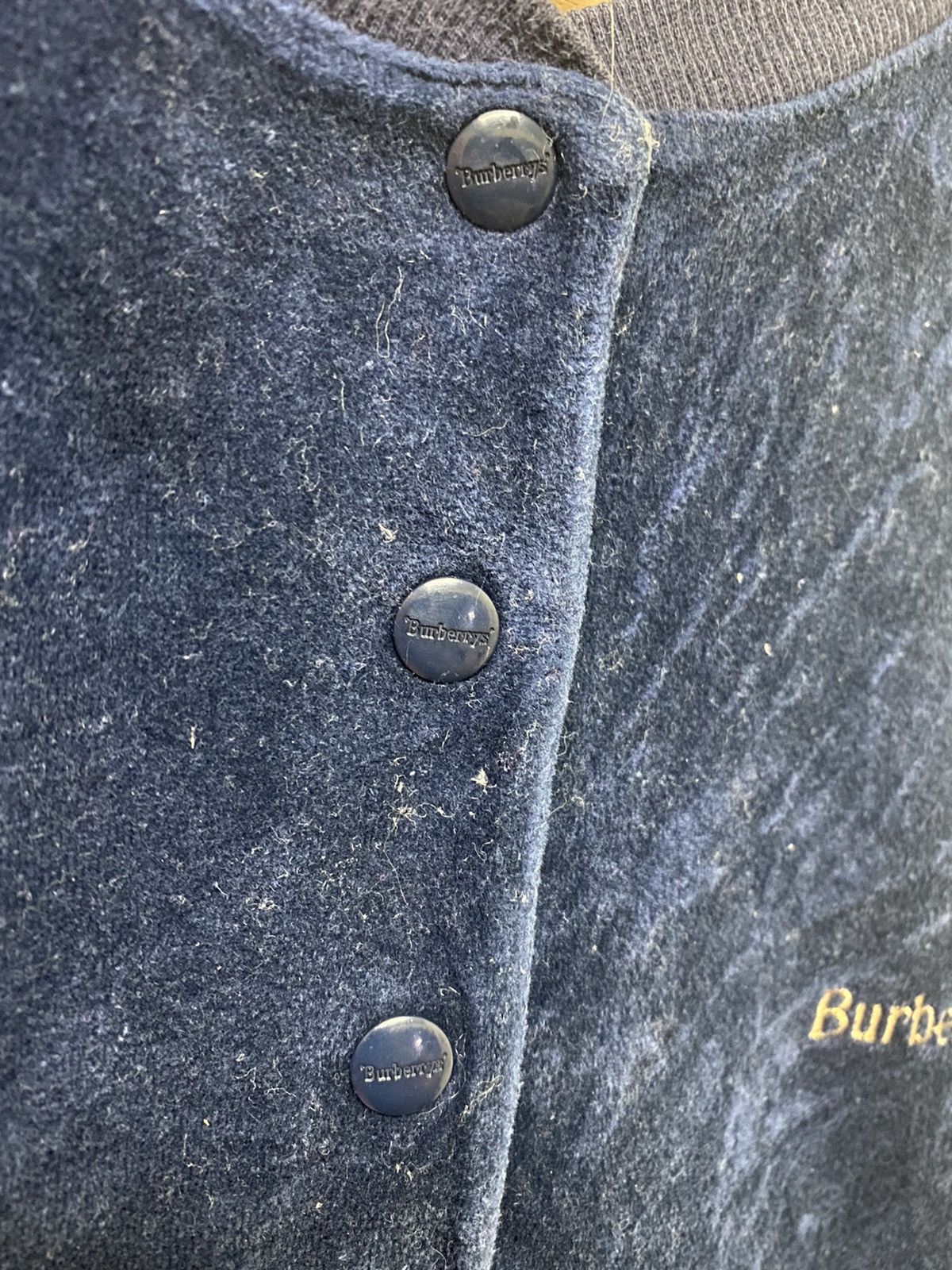 Burberry Vintage Burberry Halfbutton MiniLogo Spellout Medium Size US M / EU 48-50 / 2 - 5 Thumbnail
