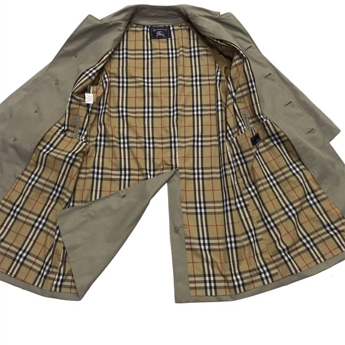 Burberry Vintage Burberrys trench coat nova checked Size US L / EU 52-54 / 3 - 7 Thumbnail