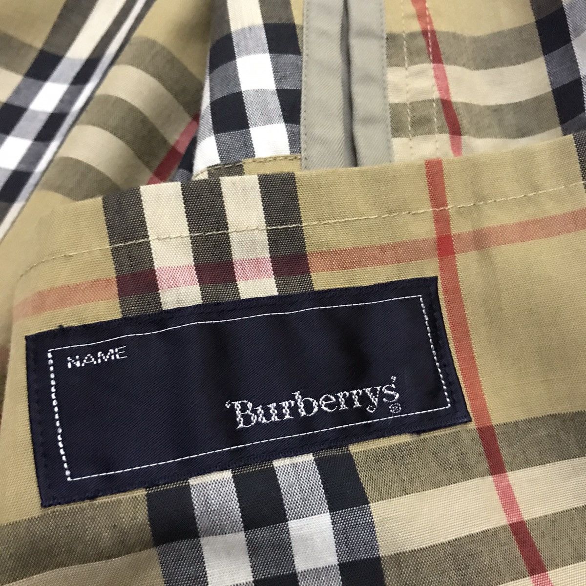 Burberry Vintage Burberrys trench coat nova checked Size US L / EU 52-54 / 3 - 10 Thumbnail