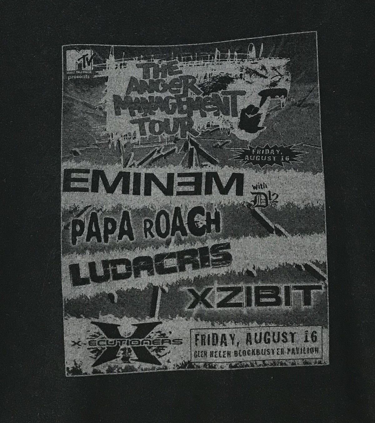 Band Tees Vintage Anger Management Tour Founded And Started Hoodie. Size US XL / EU 56 / 4 - 7 Thumbnail