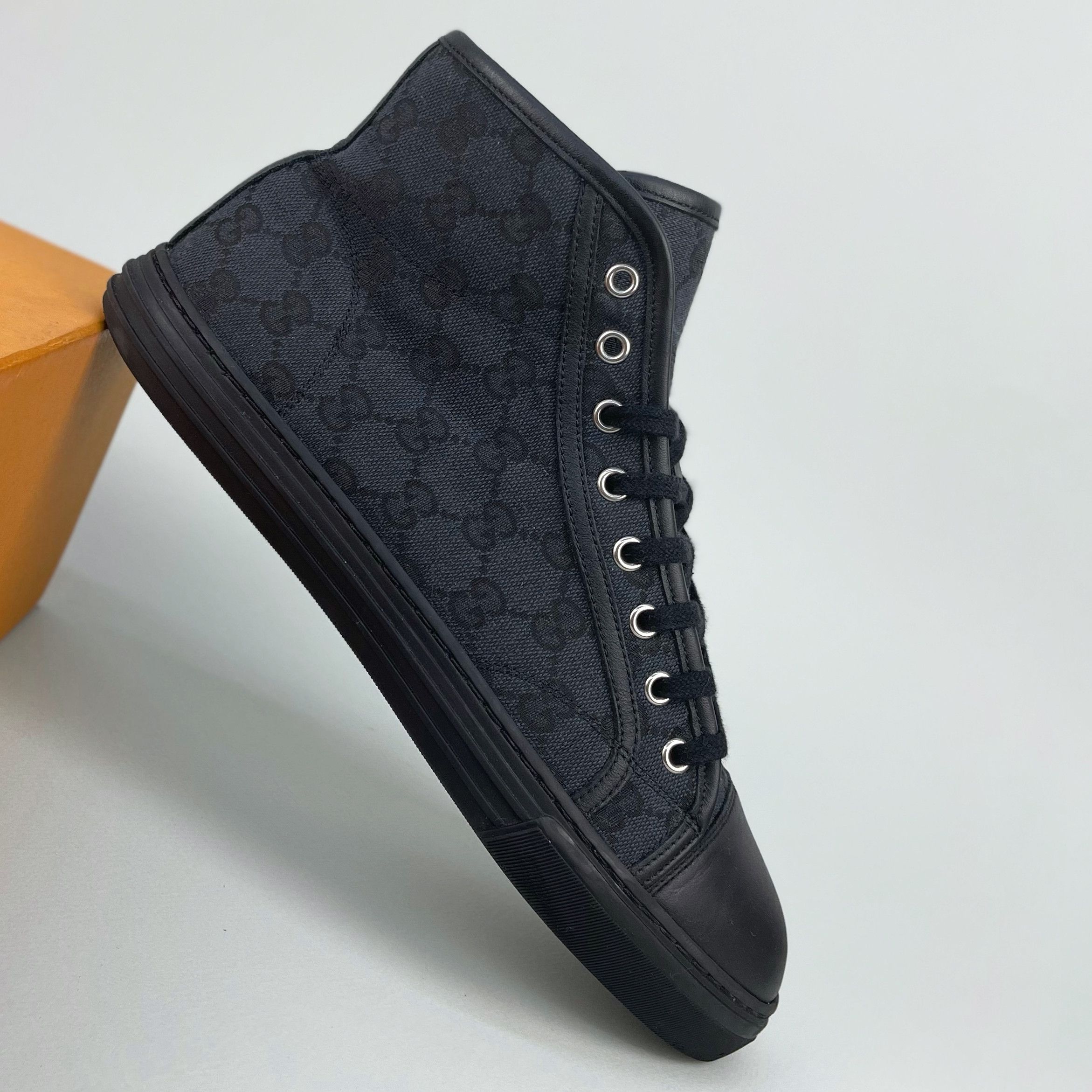 High-top-herrensneaker Mit Gg In Blue