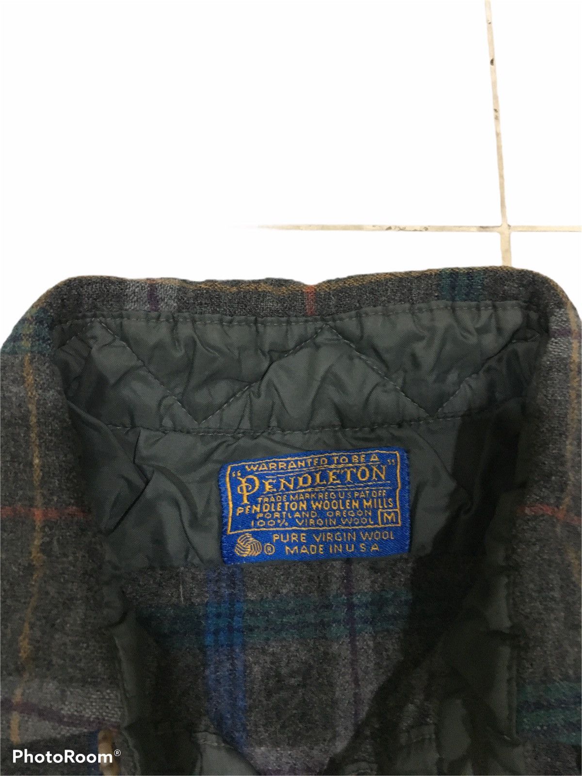 Pendleton VTG Pendleton 100% Virgin Wool USA Made Plaid Flannel M Size US S / EU 44-46 / 1 - 3 Thumbnail