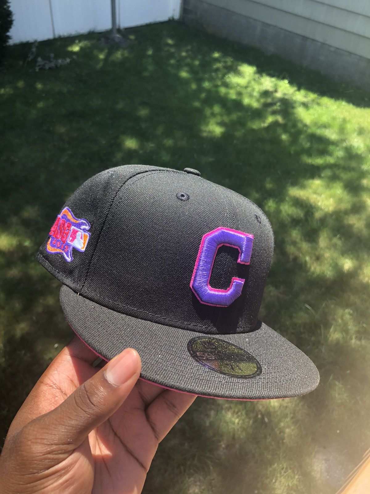 New Era Hat Club Exclusive Aux Pack Cleveland Indians Size 7 3/8