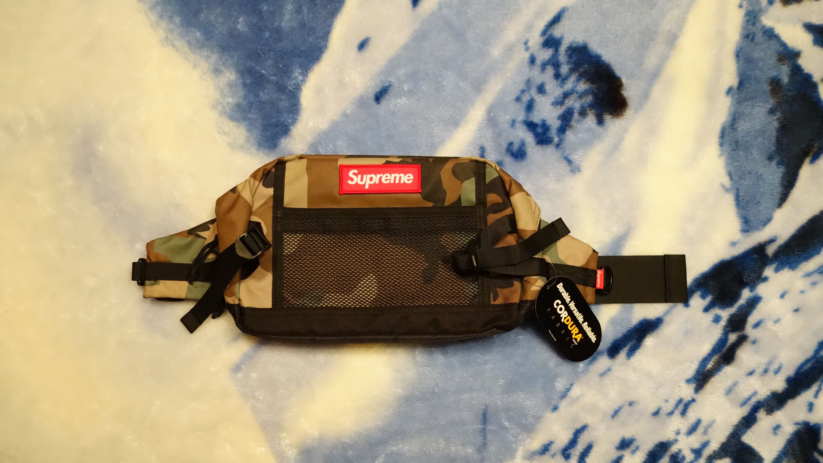 Supreme Supreme FW15 Contour Hip Bag Camo Box Logo Shoulder Bag Waist Bag Grailed