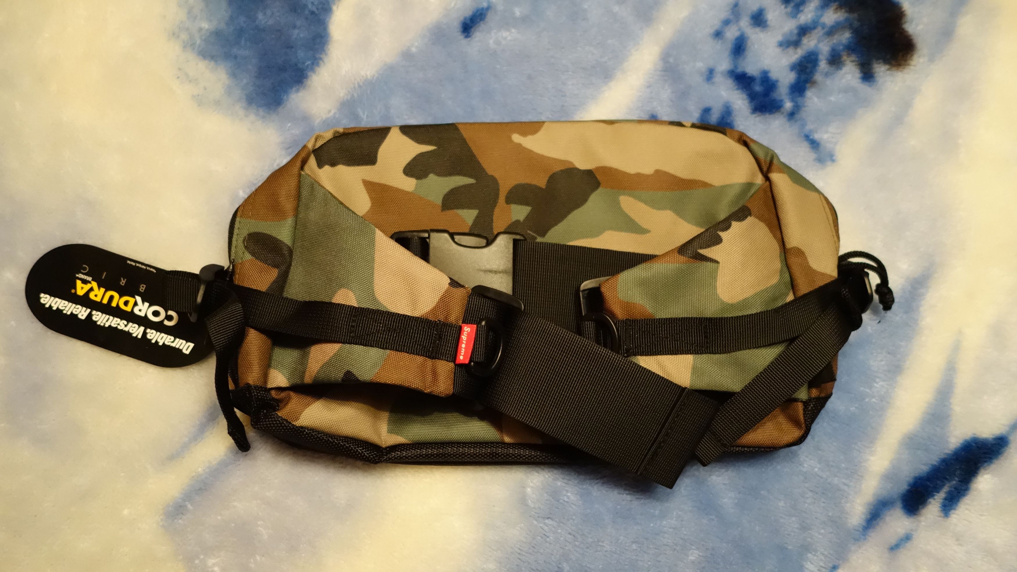 Supreme Supreme FW15 Contour Hip Bag Camo Box Logo Shoulder Bag Waist Bag Grailed