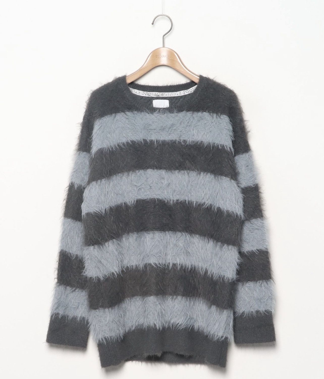 Number (N)ine Number Nine Fuzzy Mohair Grunge Sweater | Grailed