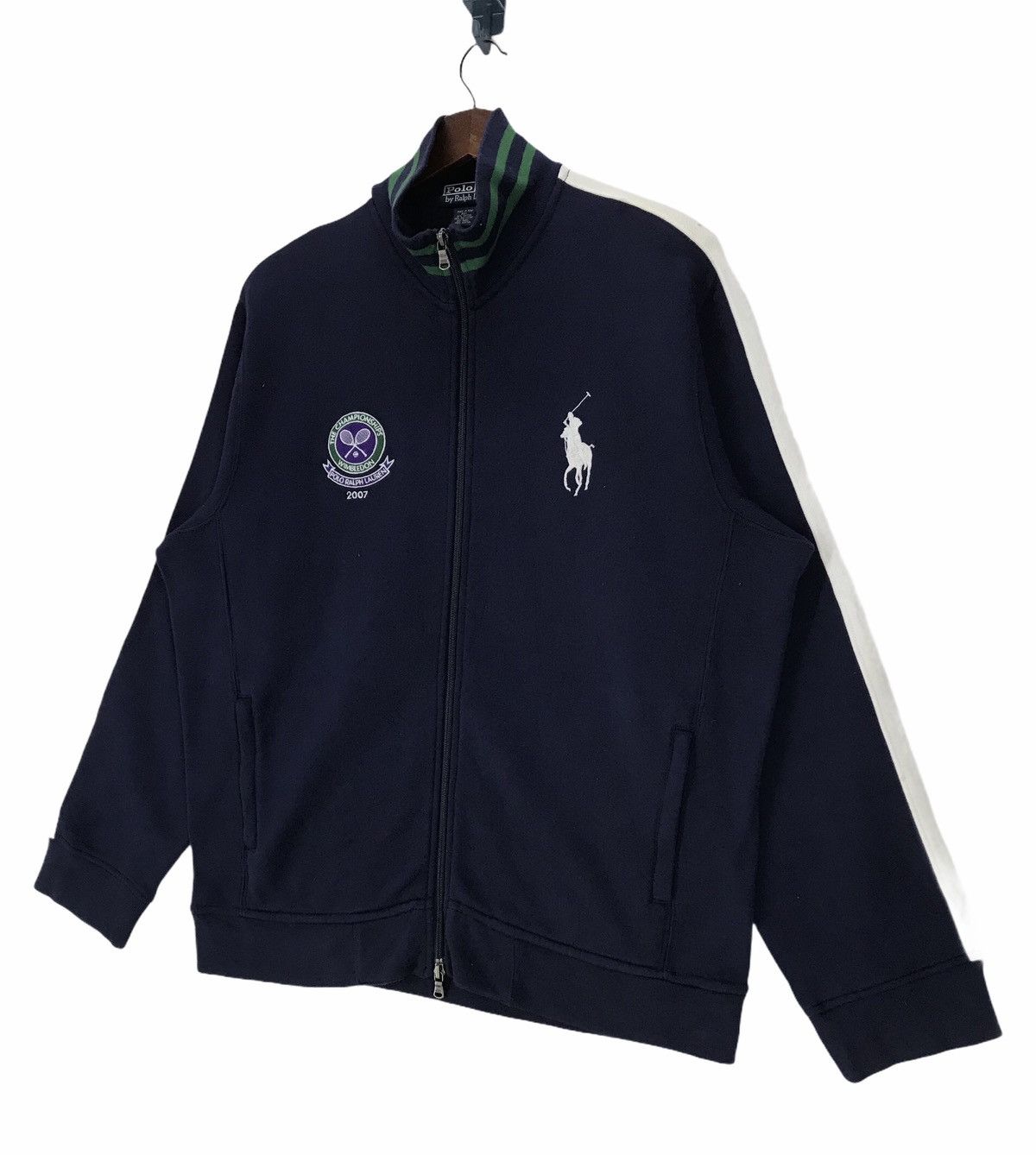 Polo Ralph Lauren × Ralph Lauren × Vintage Vintage Polo By Ralph Lauren Sweater Up Zip. Size US XL / EU 56 / 4 - 2 Thumbnail