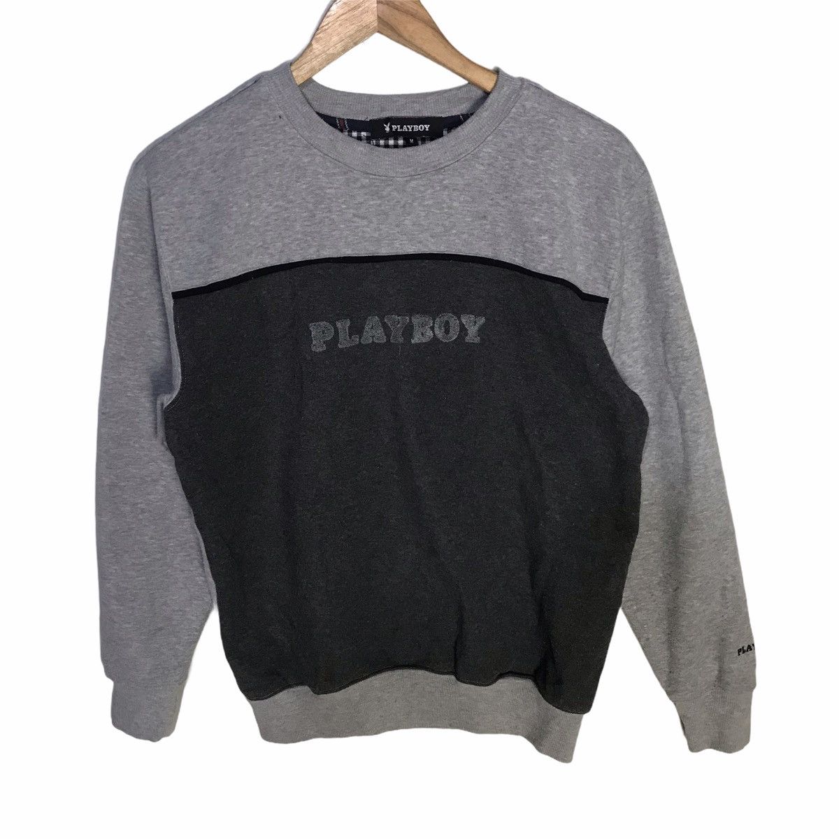 Playboy center spellout logo sweatshirt