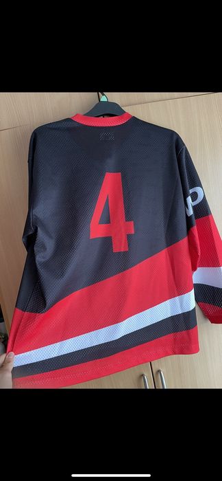 Supreme Crossover Hockey Jersey Black - FW19 Men's - US