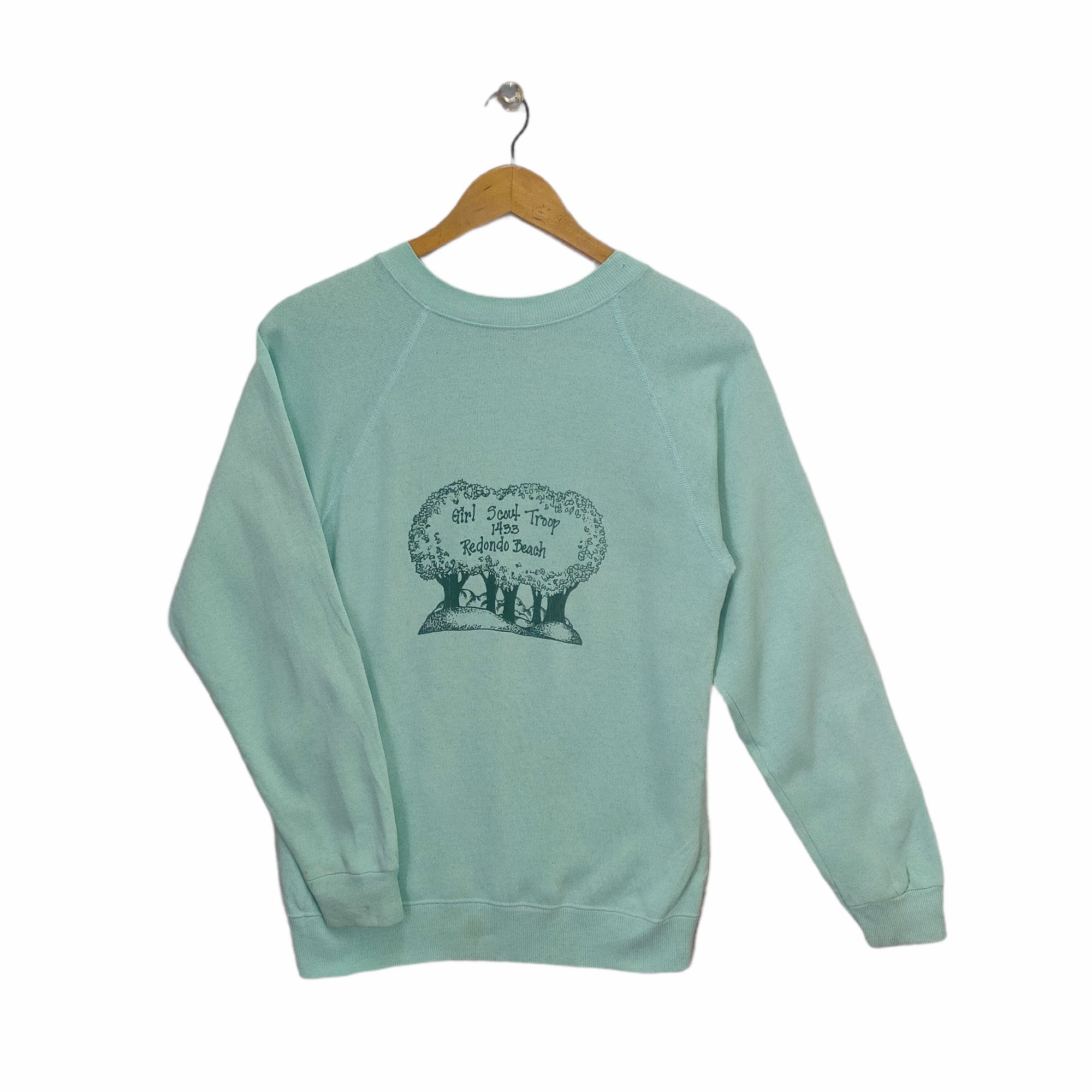 Vintage Hanes 80s Scout Sweatshirt Raglan