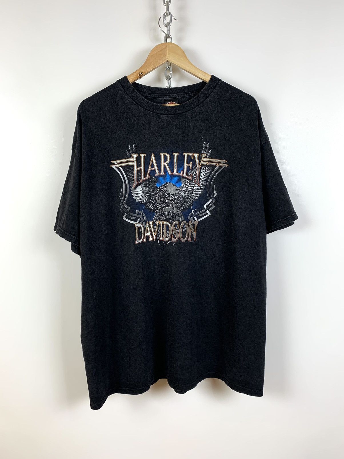 Harley Davidson 2000 Vintage Harley Davidson Dubai T-Shirt Made In USA Size US XXL / EU 58 / 5 - 2 Thumbnail