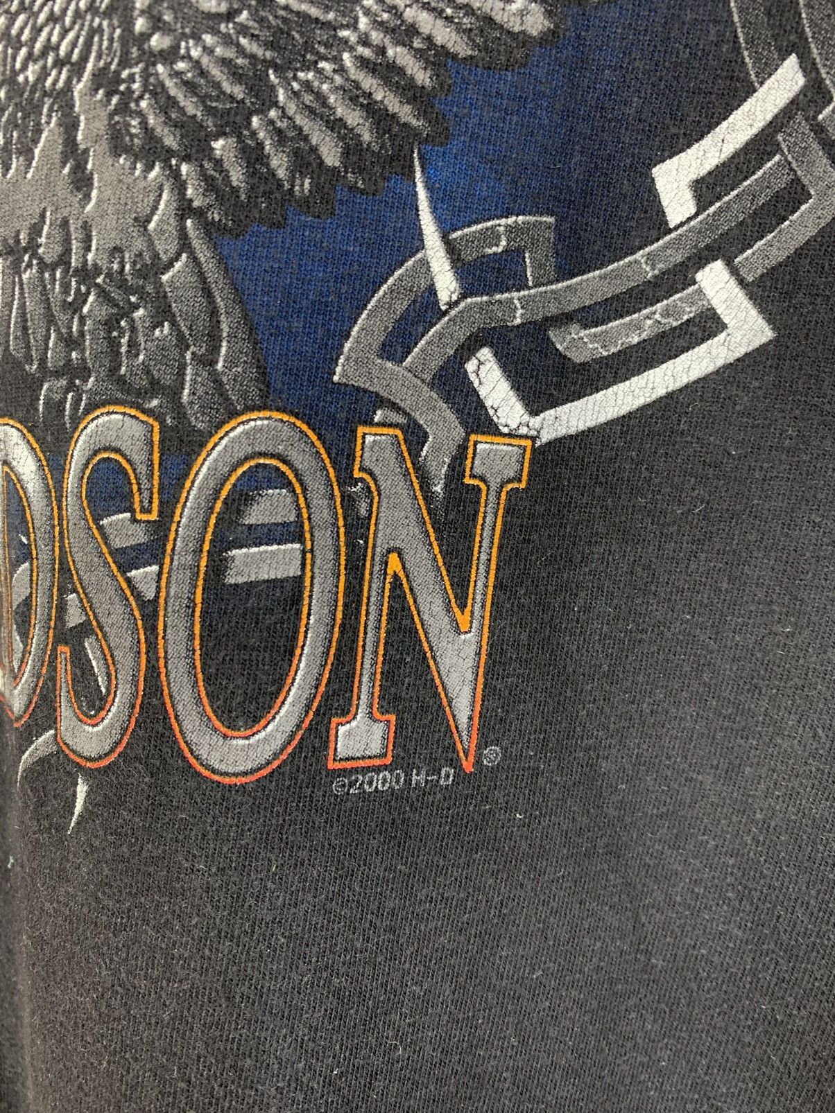 Harley Davidson 2000 Vintage Harley Davidson Dubai T-Shirt Made In USA Size US XXL / EU 58 / 5 - 9 Thumbnail