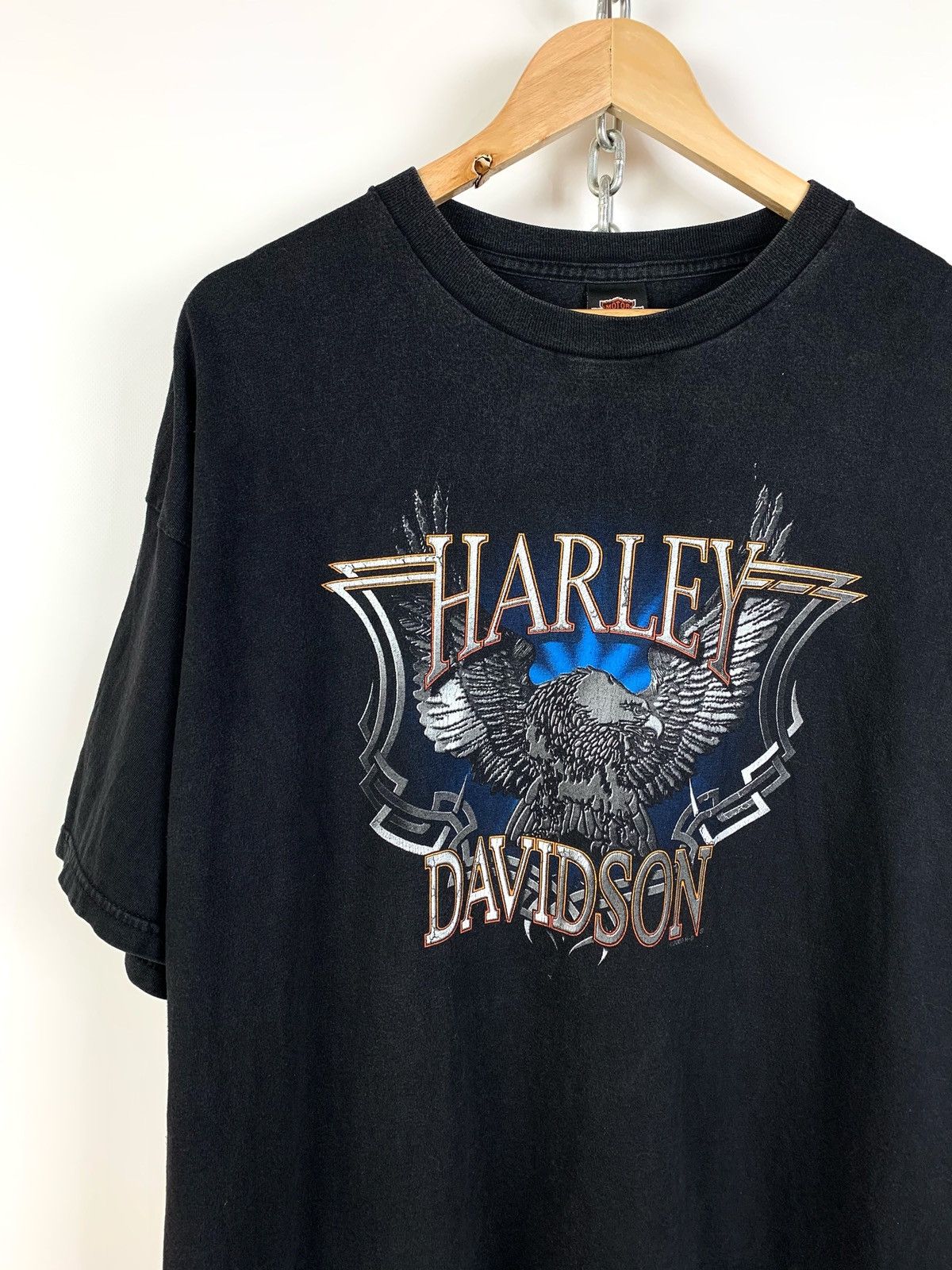 Harley Davidson 2000 Vintage Harley Davidson Dubai T-Shirt Made In USA Size US XXL / EU 58 / 5 - 7 Thumbnail
