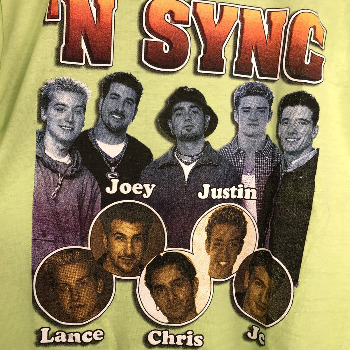 Rap Tees Vintage 90s NSYNC Boy Band Double asides Rap Tee Size US S / EU 44-46 / 1 - 3 Thumbnail