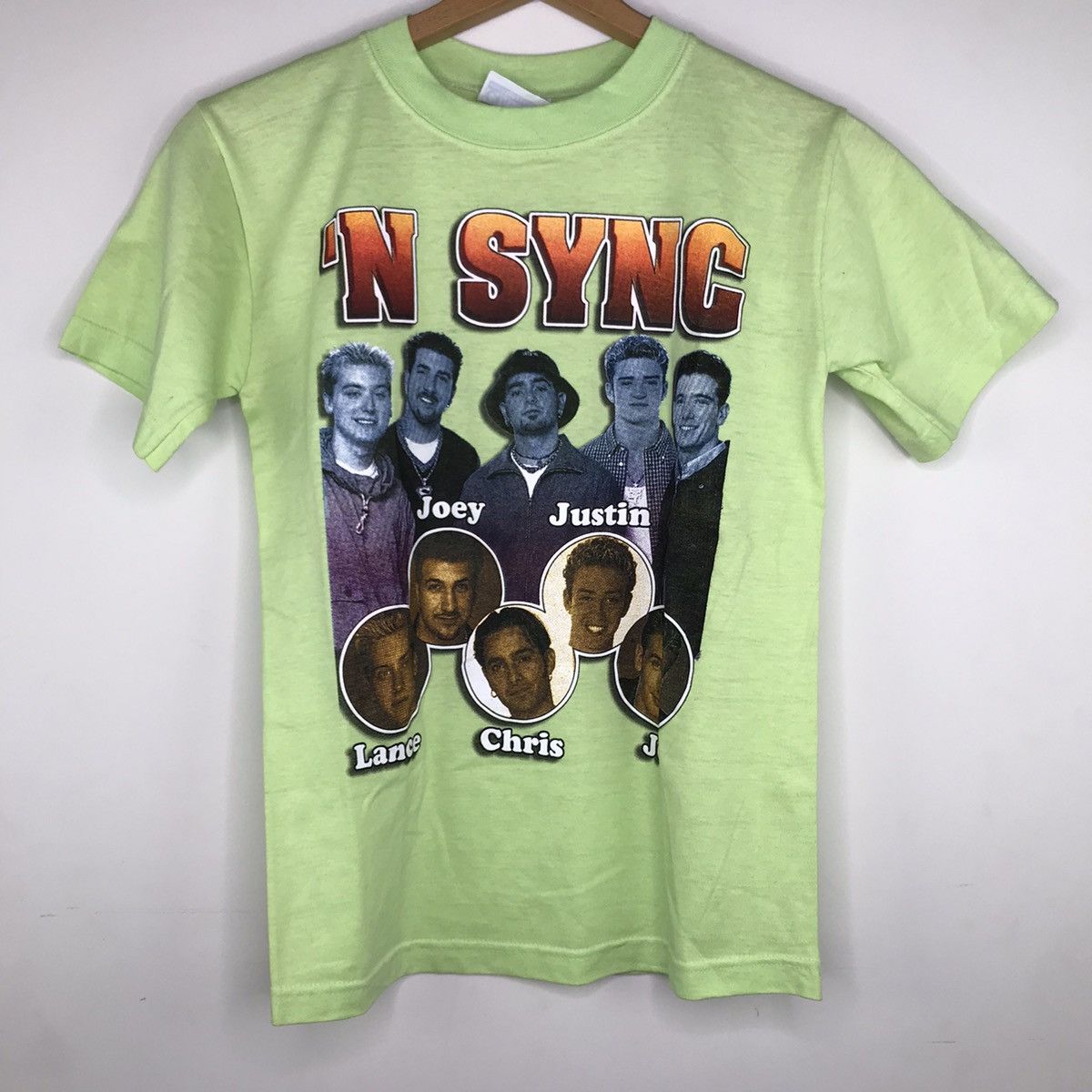 Rap Tees Vintage 90s NSYNC Boy Band Double asides Rap Tee Size US S / EU 44-46 / 1 - 1 Thumbnail