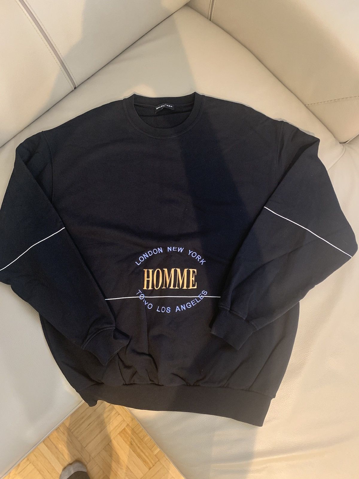 Balenciaga Homme Crewneck Grailed