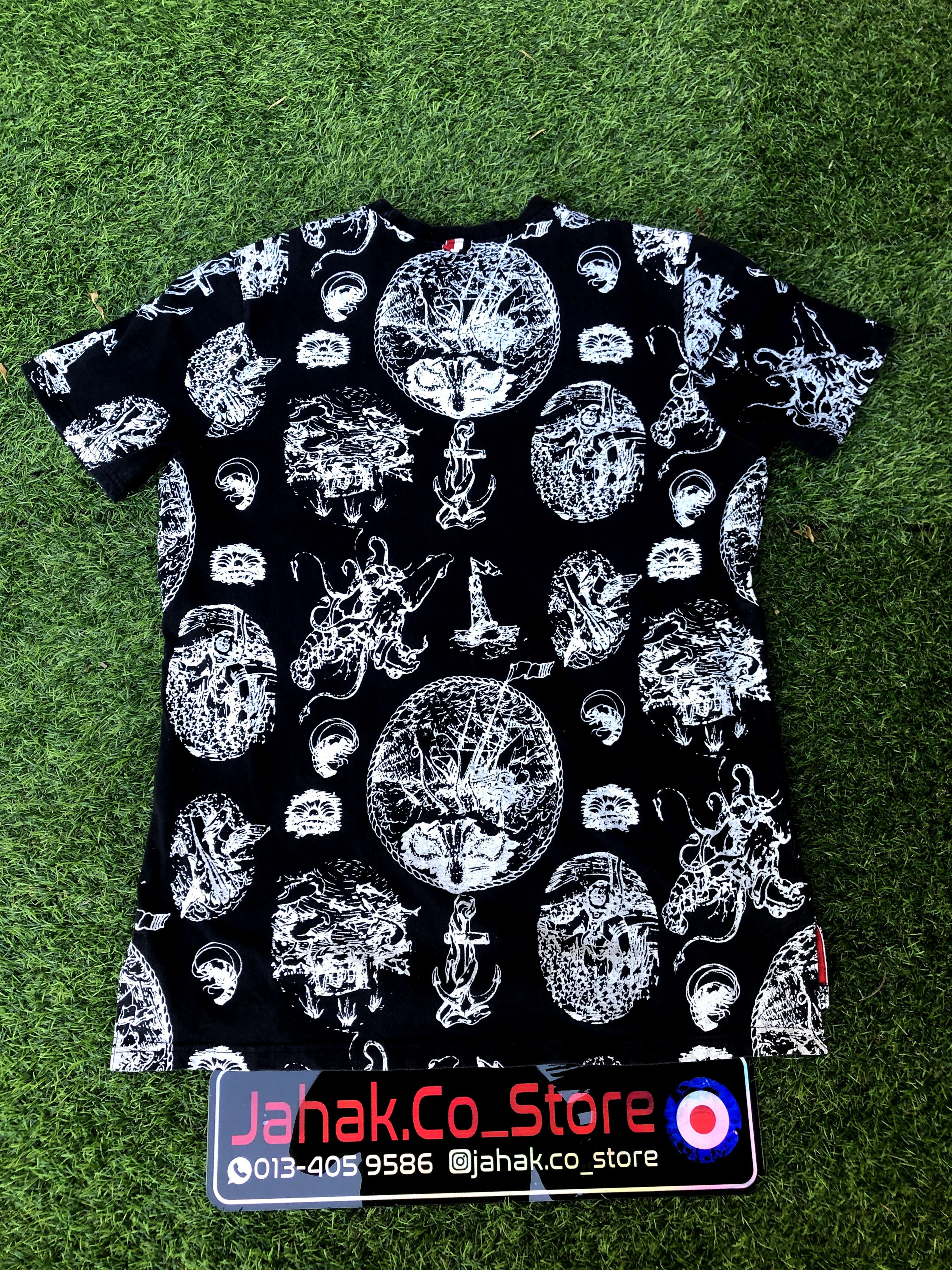 Designer Thom Browne Tshirt Full Print Nautica (T053) Size US L / EU 52-54 / 3 - 6 Thumbnail