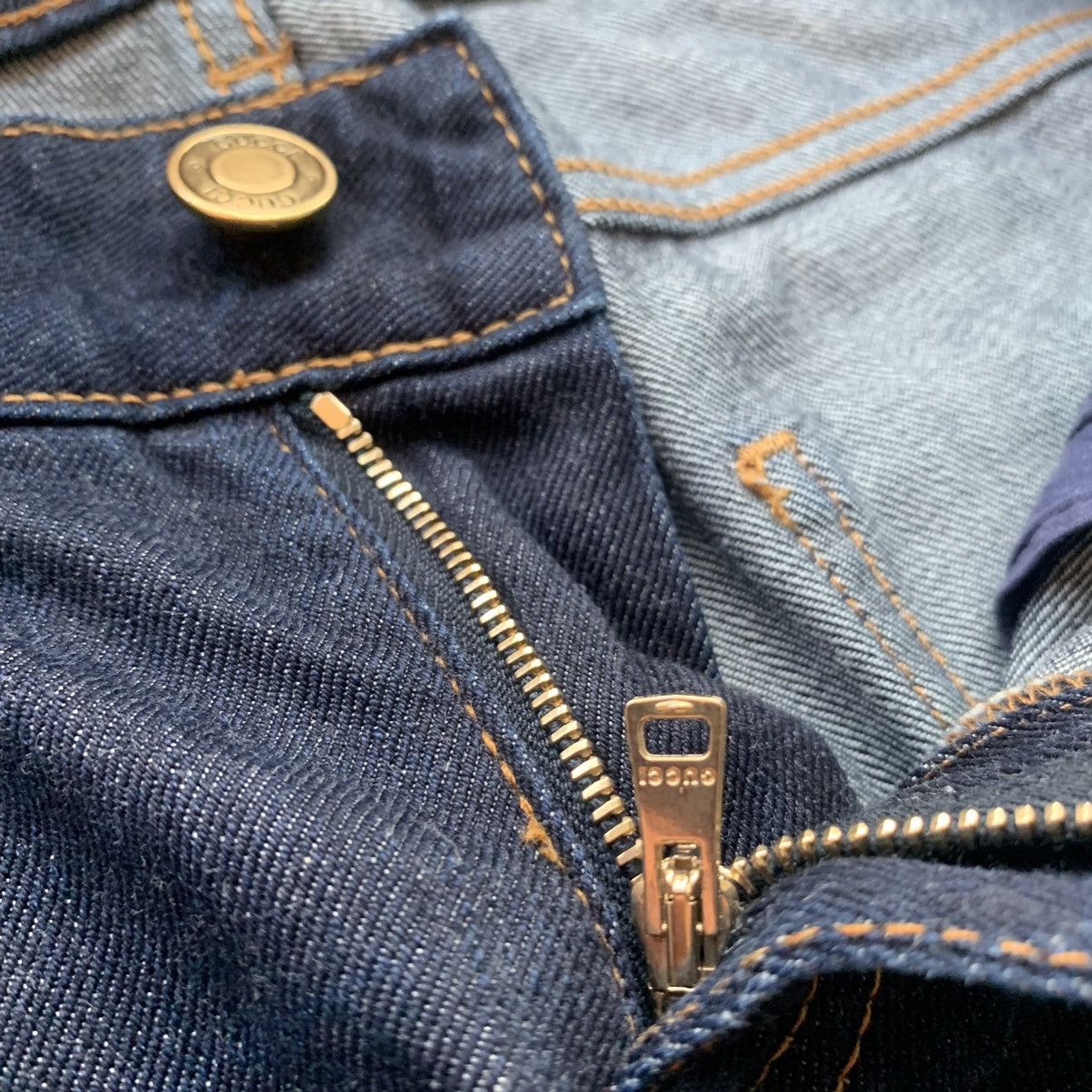 Gucci Authentic Gucci Jeans Denim Women's Navy Blue Size 40 Size US 29 - 8 Thumbnail