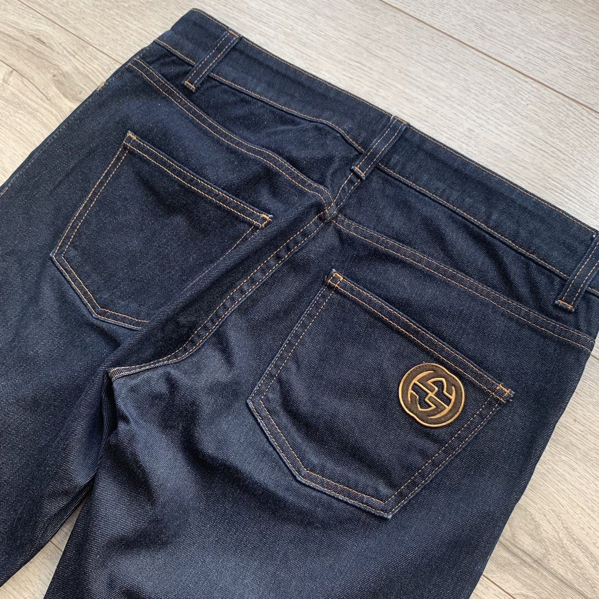 Gucci Authentic Gucci Jeans Denim Women's Navy Blue Size 40 Size US 29 - 14 Thumbnail