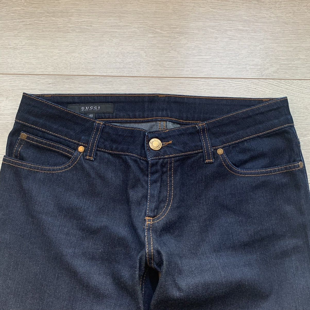 Gucci Authentic Gucci Jeans Denim Women's Navy Blue Size 40 Size US 29 - 5 Thumbnail