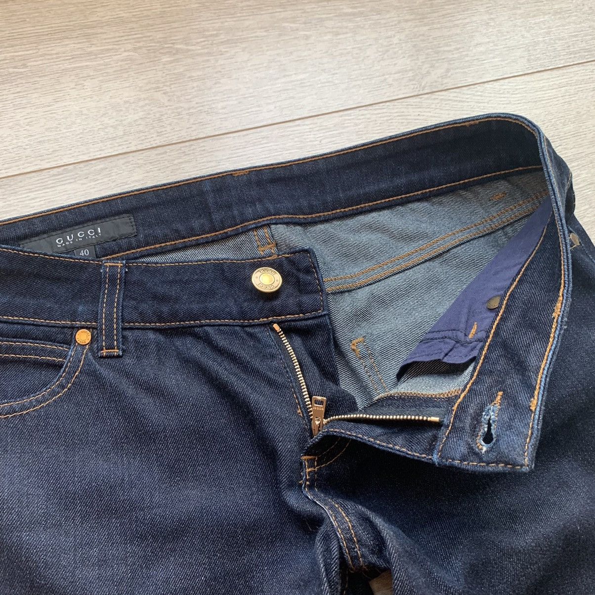 Gucci Authentic Gucci Jeans Denim Women's Navy Blue Size 40 Size US 29 - 10 Thumbnail
