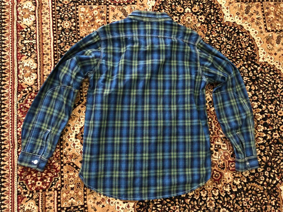 Sassafras Sassafras Japan Checks Four Pocket Jacket Shirt