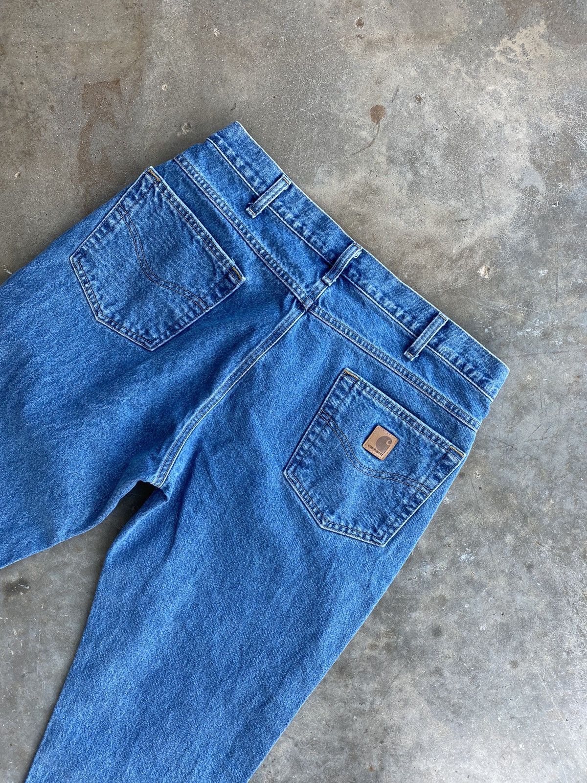 Carhartt Carhartt Relaxed Traditional Fit Blue Denim Jeans 36 ❄️🧊🥣 Size US 36 / EU 52 - 3 Thumbnail