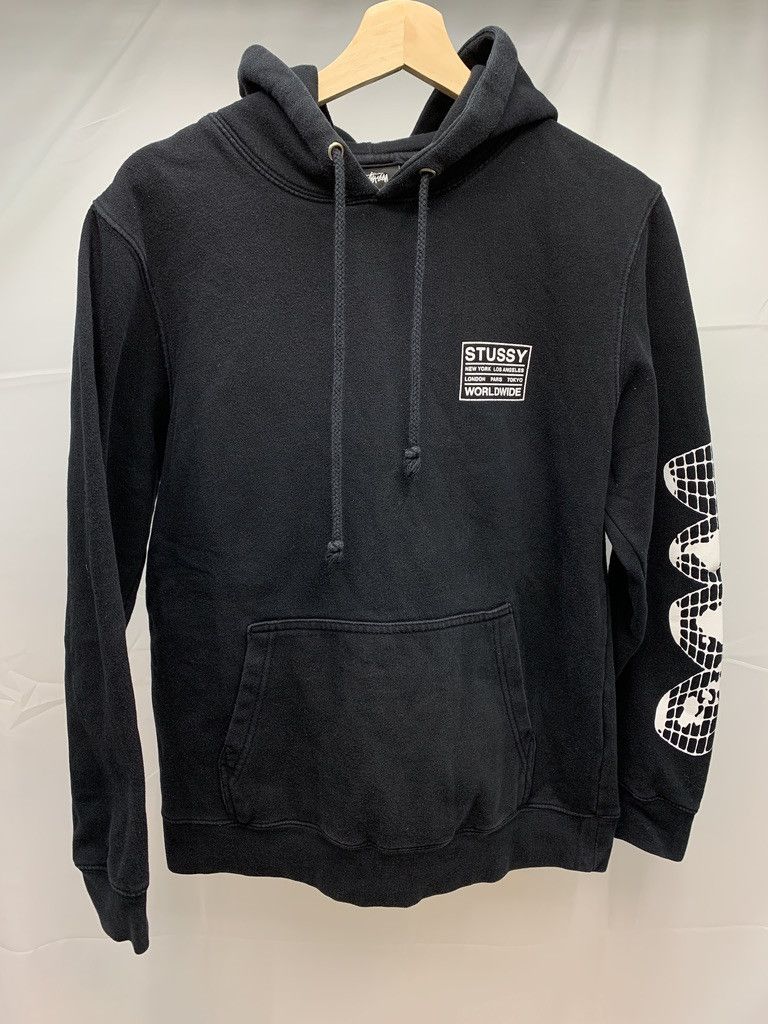 Stussy hoodie new york los angeles tokyo hotsell