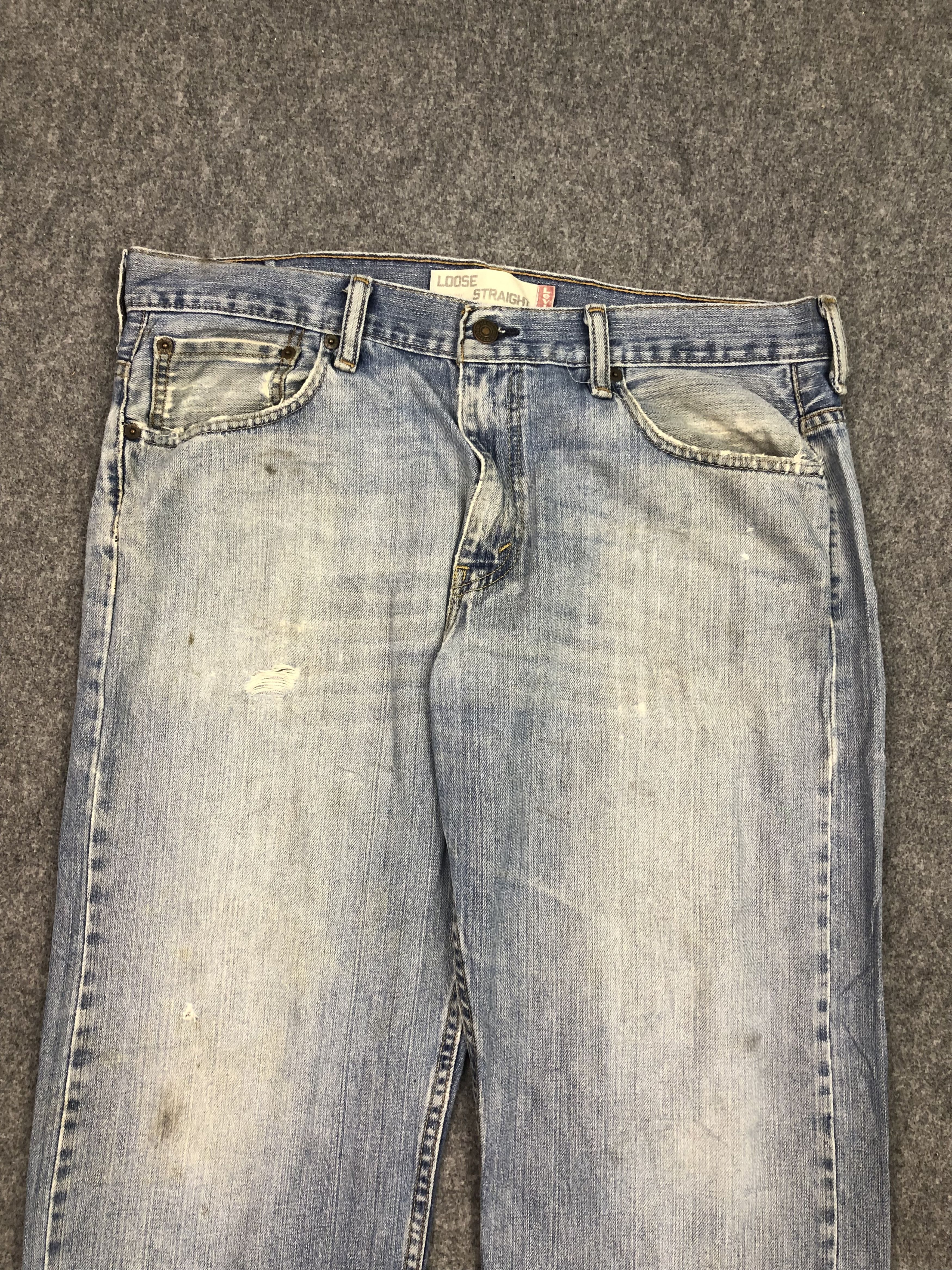Levi's Vintage Levis 569 Jeans DP0398 Size US 38 / EU 54 - 3 Thumbnail