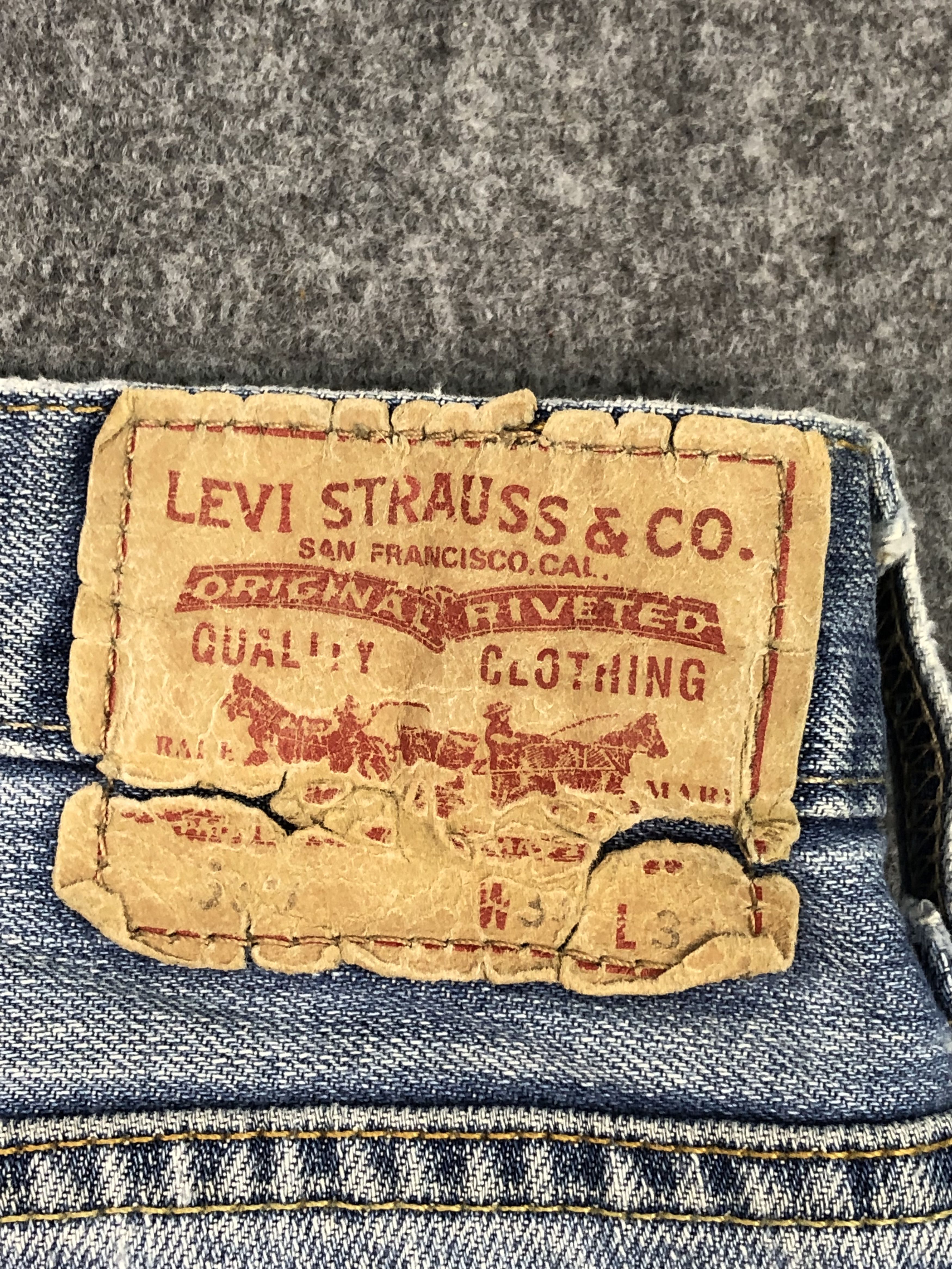 Levi's Vintage Levis 569 Jeans DP0398 Size US 38 / EU 54 - 5 Thumbnail