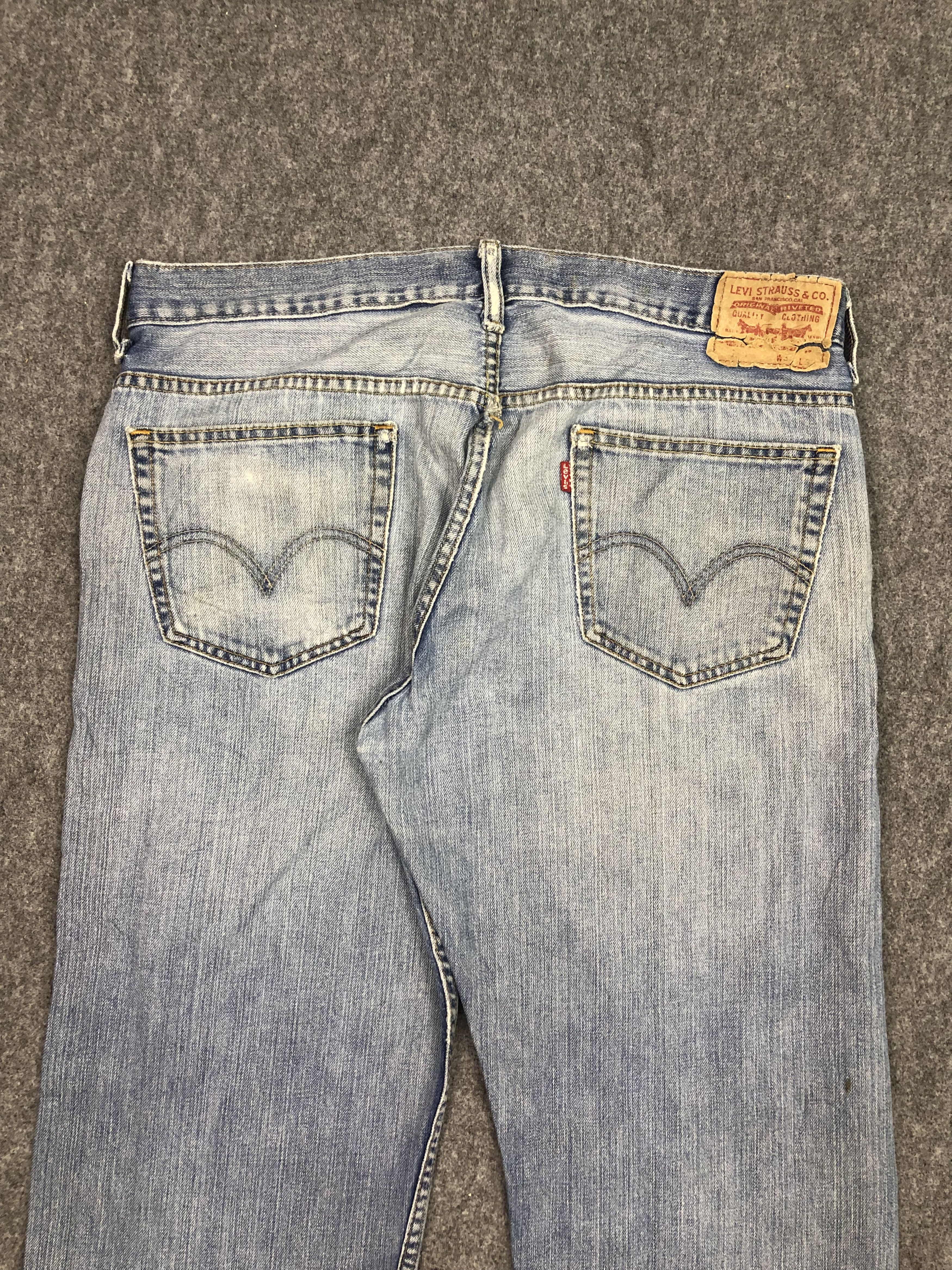 Levi's Vintage Levis 569 Jeans DP0398 Size US 38 / EU 54 - 4 Thumbnail