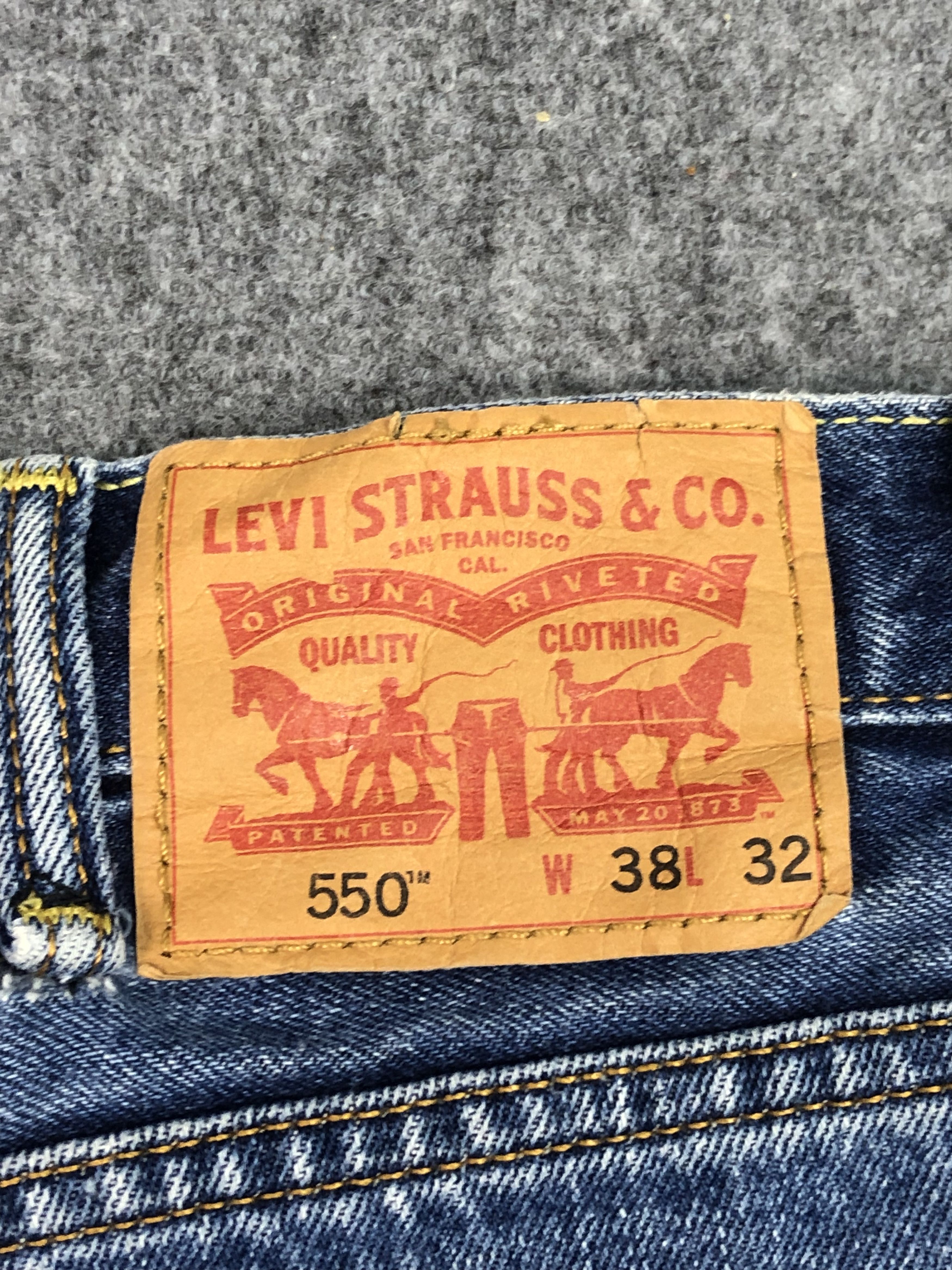 Levi's Vintage Levis 550 Jeans DP0402 Size US 39 - 5 Thumbnail