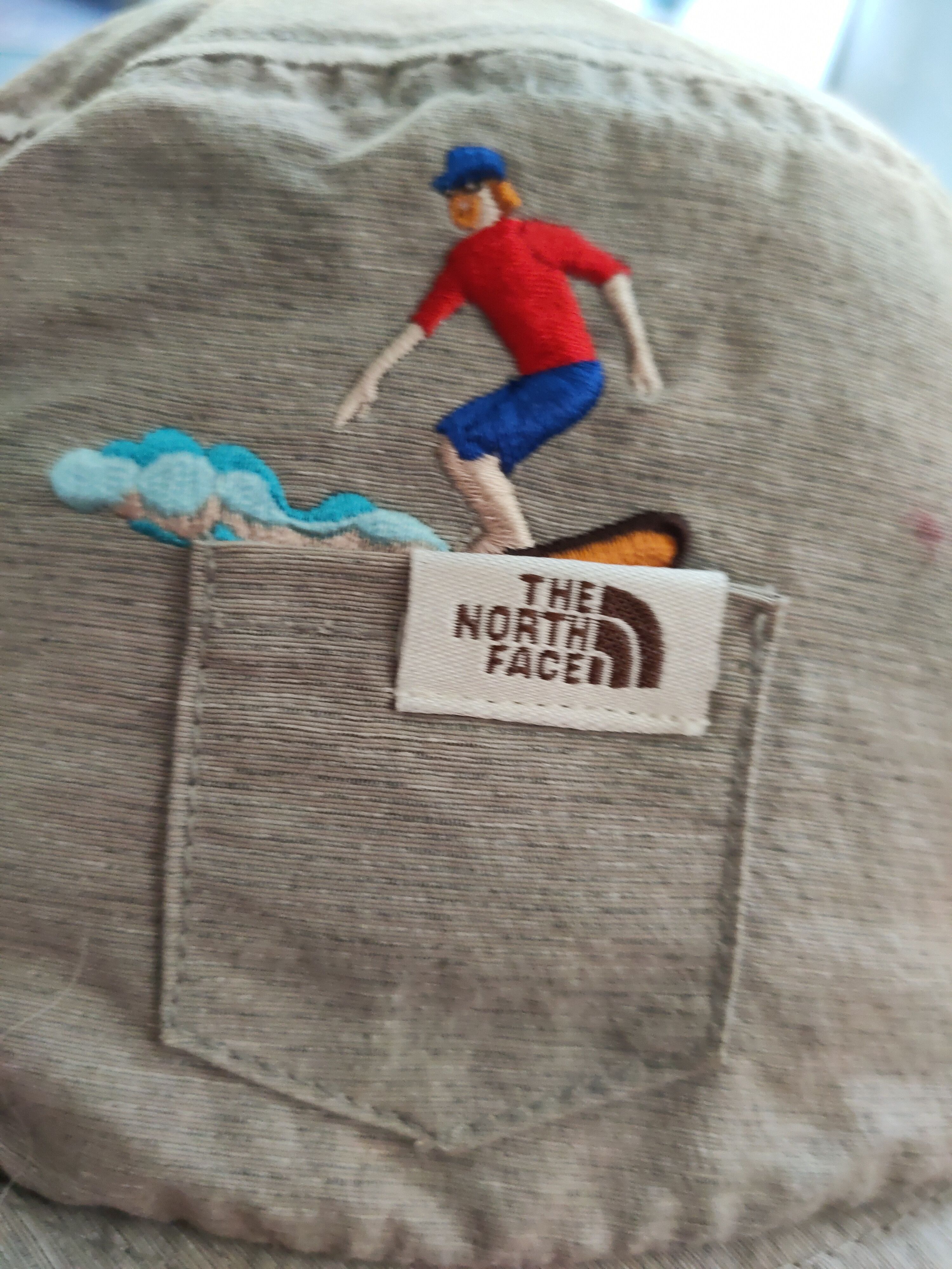 The North Face The North Face hat surf style design pocket tee Size ONE SIZE - 2 Thumbnail