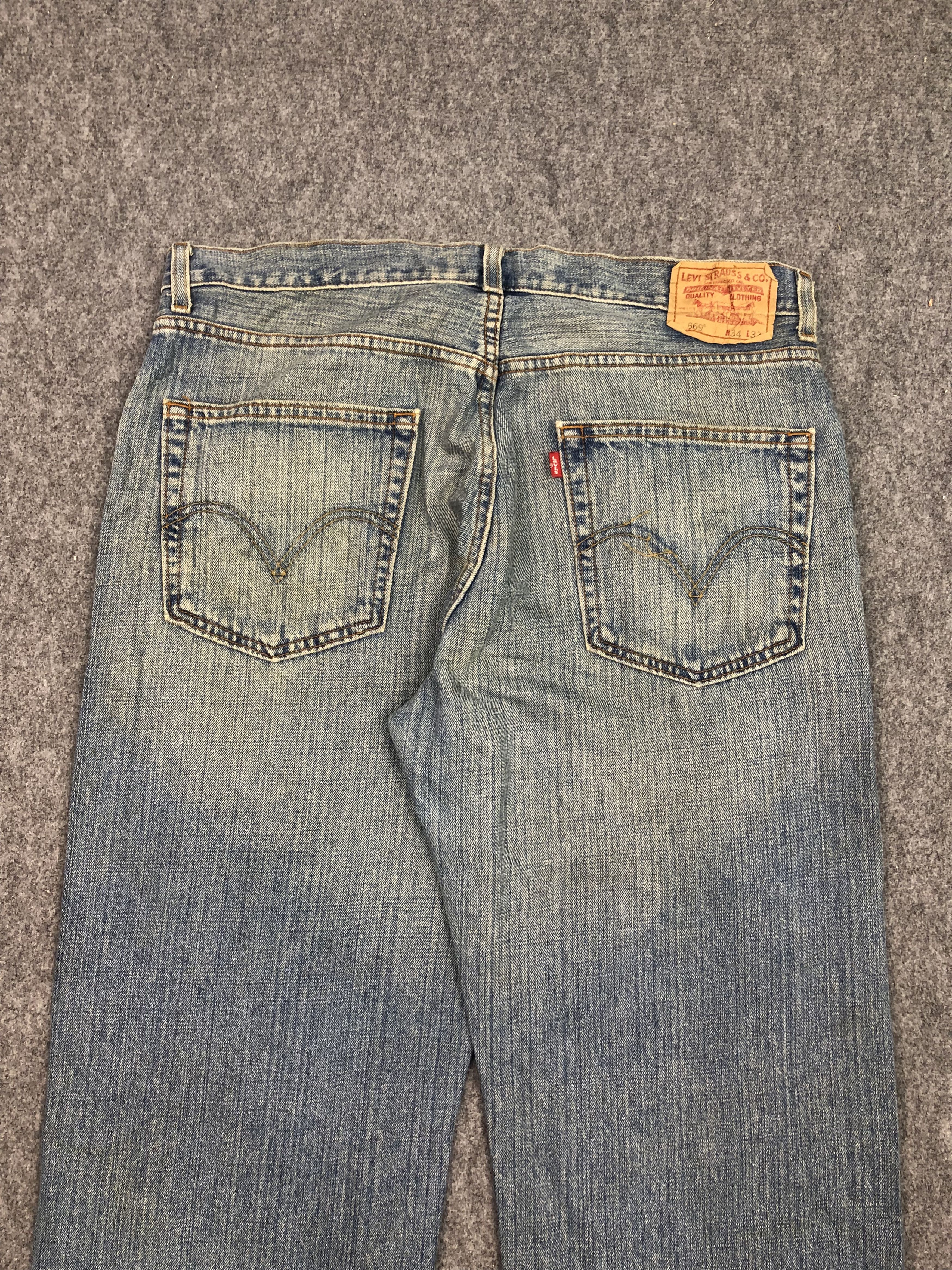 Levi's Vintage Levis 569 Jeans DP0403 Size US 38 / EU 54 - 4 Thumbnail